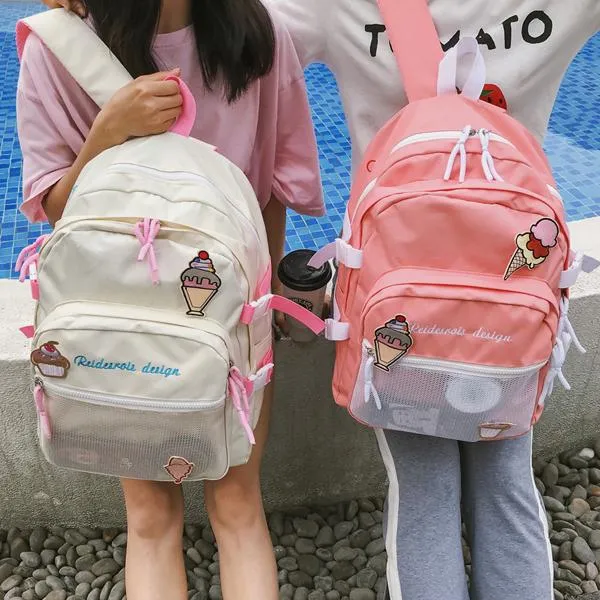 Sweet Ice Cream School Backpack SD00525