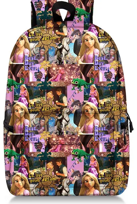 TANGLED PRE ORDER BACKPACK 7/19