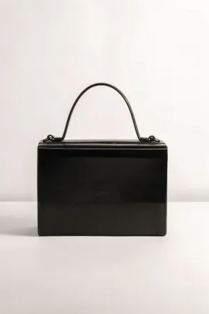 Tanned   I   Box Bag    Evening, Crossbody  Black  TO/BB-BLK  I Leather Bag