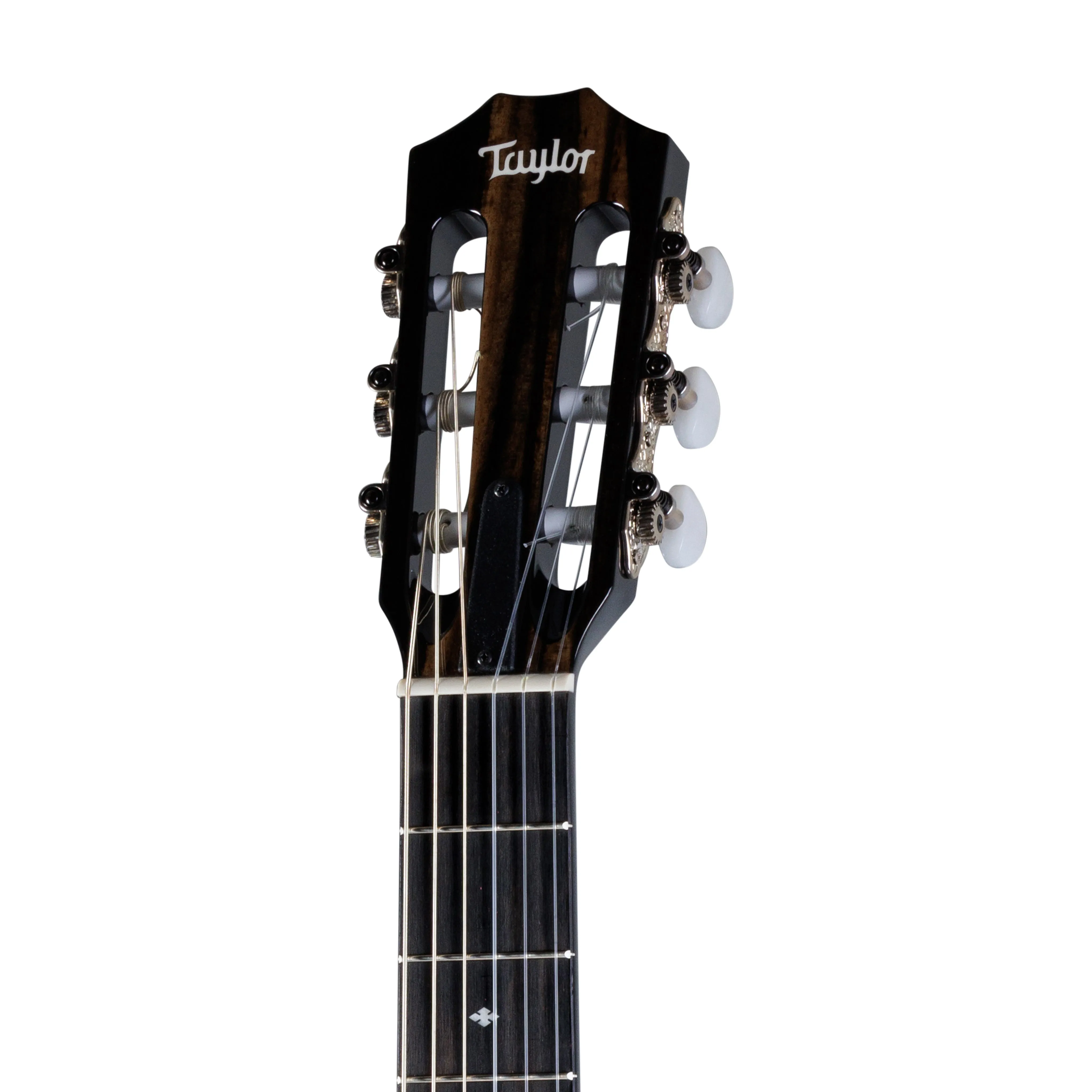 Taylor 214ce-N DLX Special Edition Grand Auditorium Nylon-String Acoustic Guitar w/Bag, Black