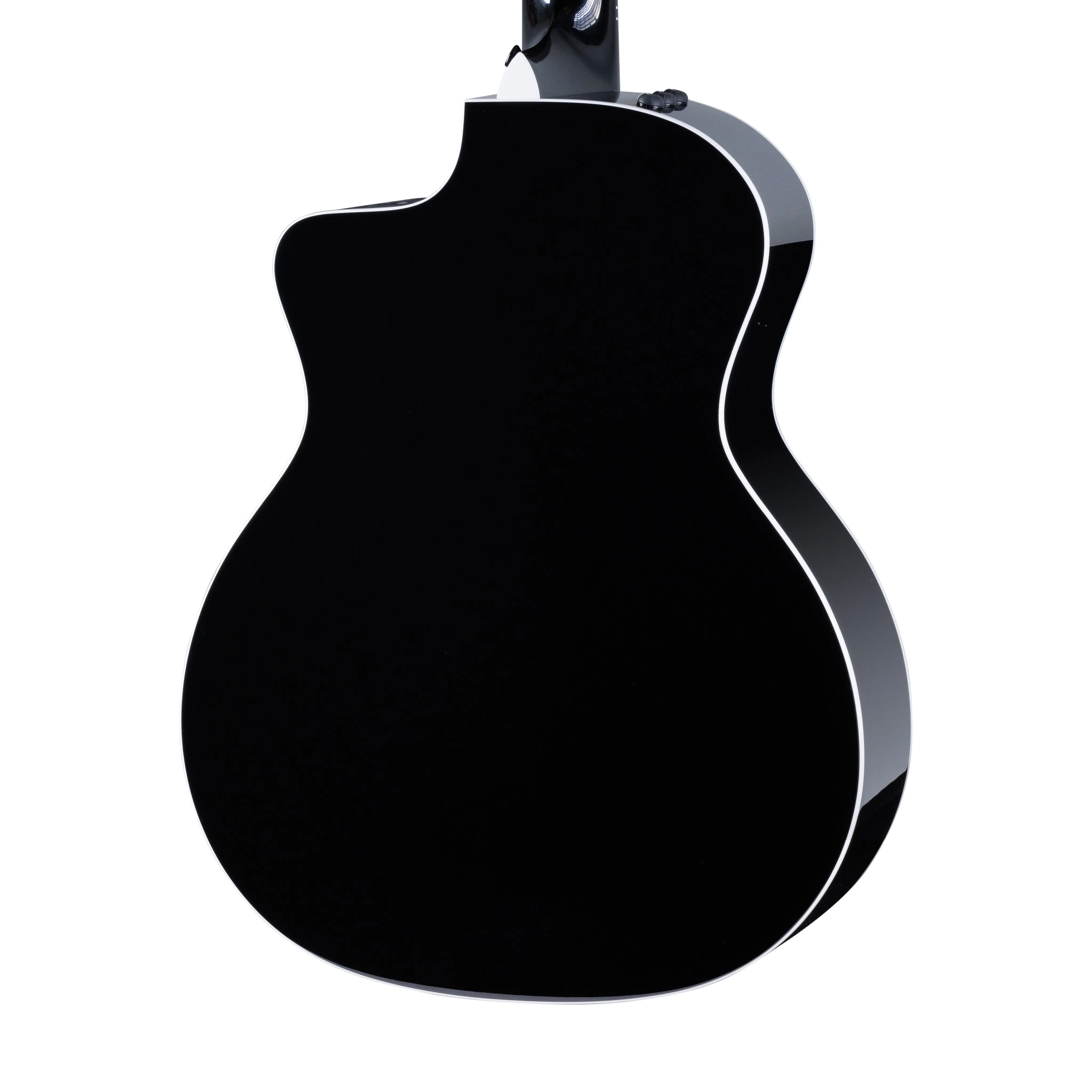 Taylor 214ce-N DLX Special Edition Grand Auditorium Nylon-String Acoustic Guitar w/Bag, Black