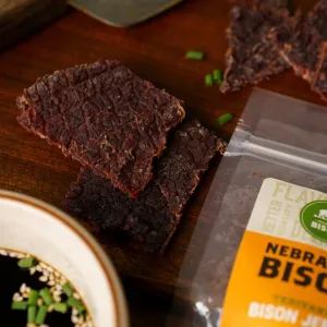 Teriyaki Bison Jerky (12oz)