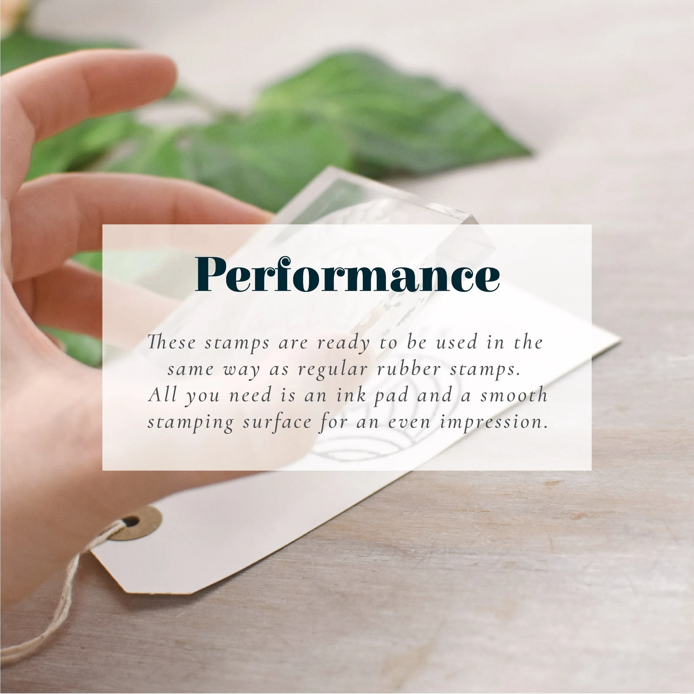 Thank You Teacher Stamp | Great Teacher Clear Rubber Stamper