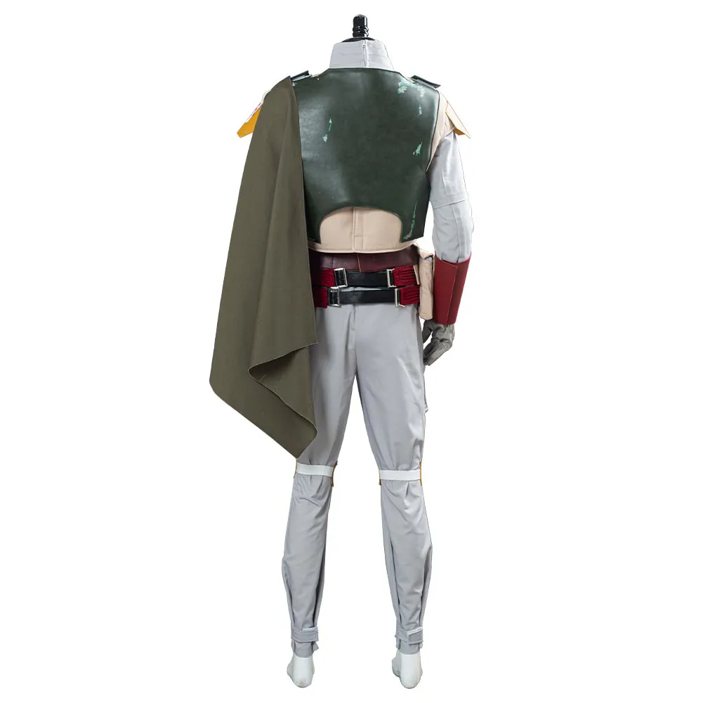 The Book of Boba Fett the Mando Halloween Carnival Suit Boba Fett Cosplay Costume Men Uniform Outfit