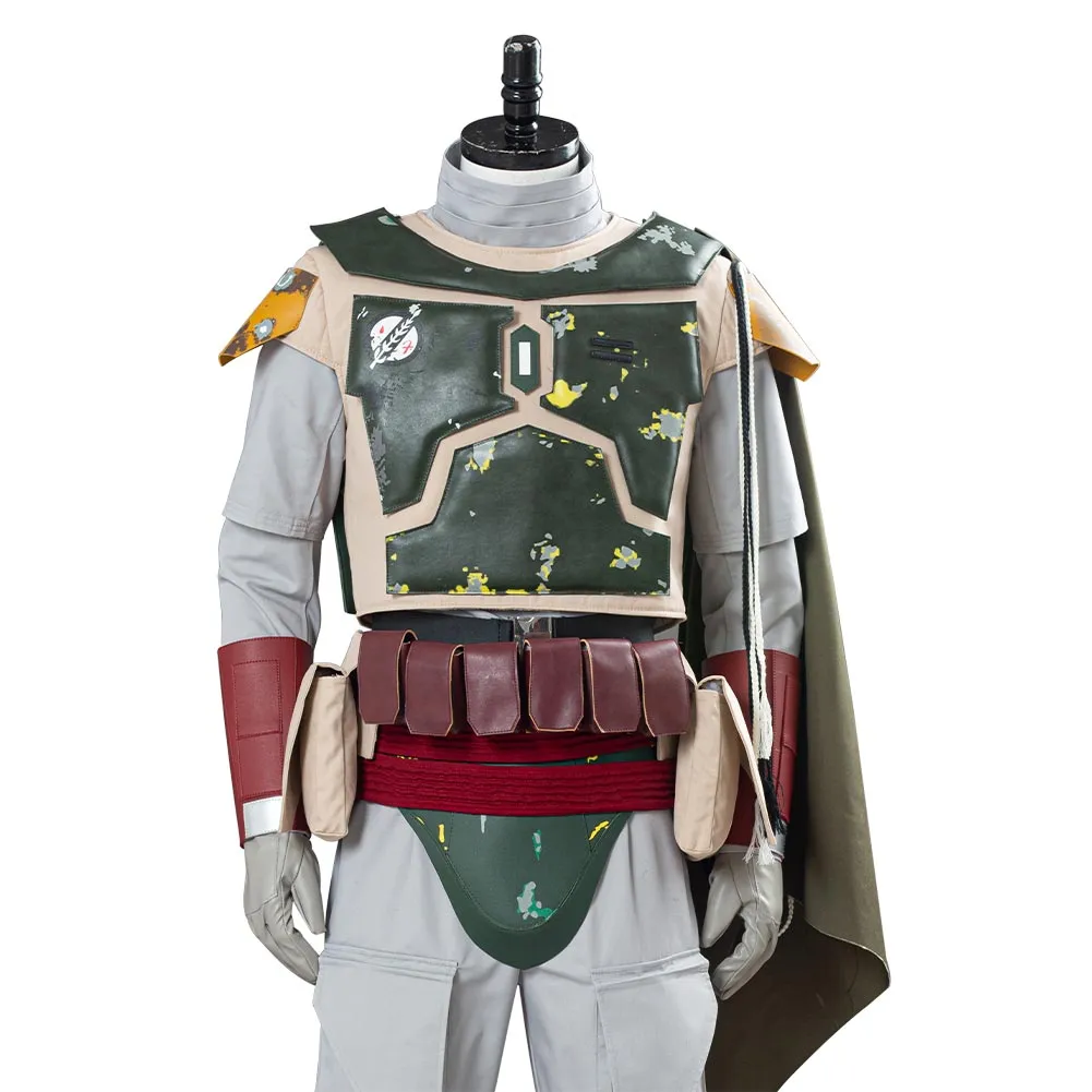 The Book of Boba Fett the Mando Halloween Carnival Suit Boba Fett Cosplay Costume Men Uniform Outfit