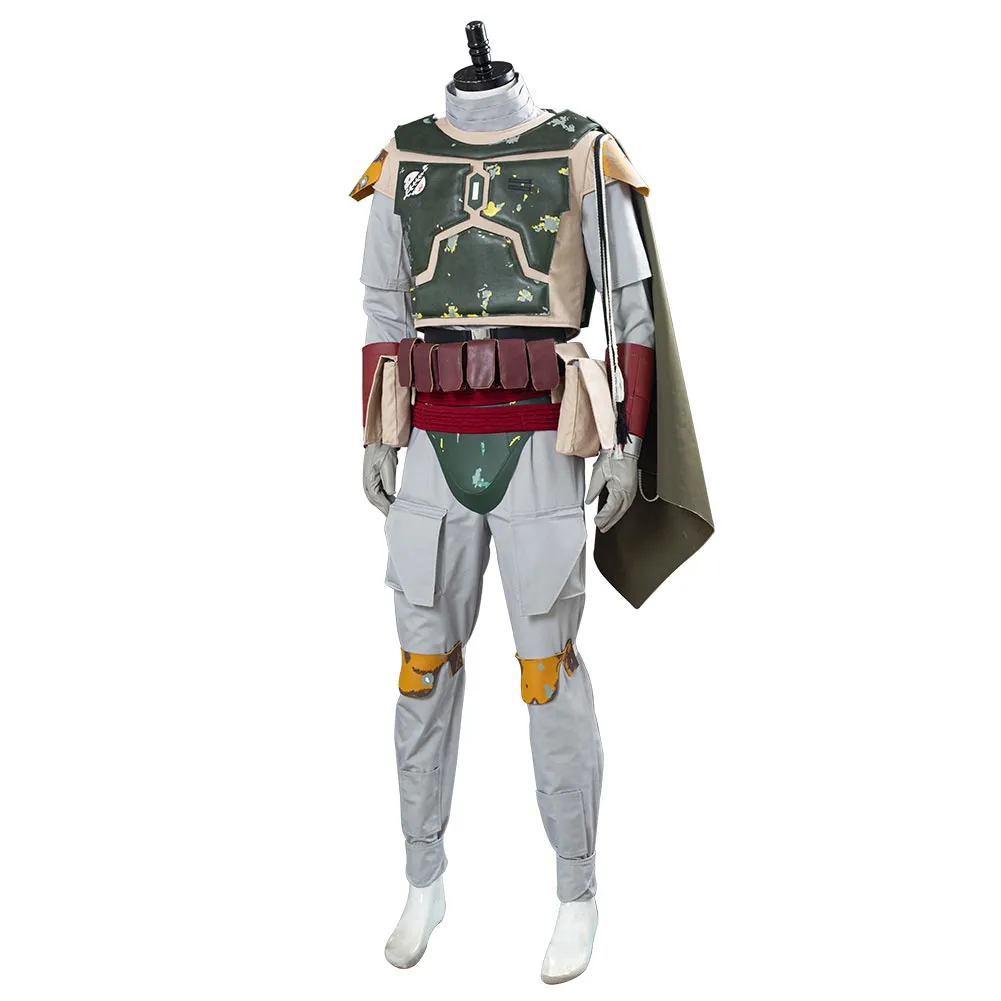 The Book of Boba Fett the Mando Halloween Carnival Suit Boba Fett Cosplay Costume Men Uniform Outfit