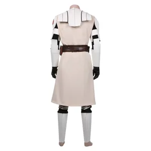 The Clone Wars Obi Wan Kenobi Halloween Carnival Suit Cosplay Costume Coat Uniform Outfit