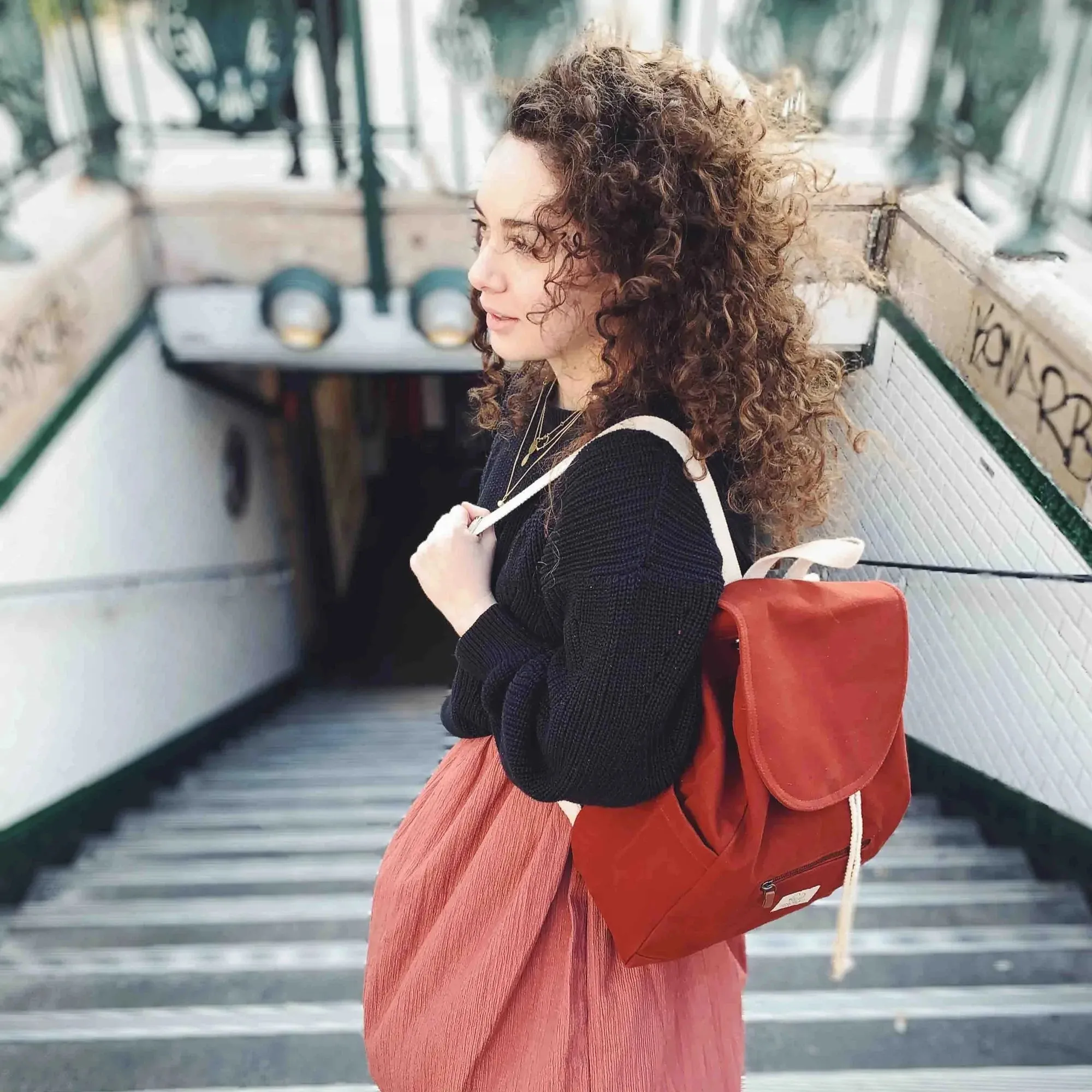 The Eliot Backpack - Terracotta