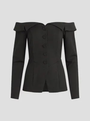 The Irina Jacket in Black