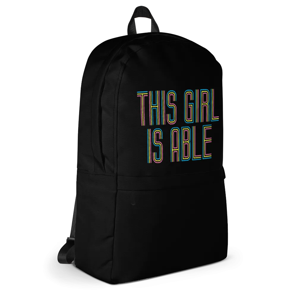 This Girl is Able (Backpack)