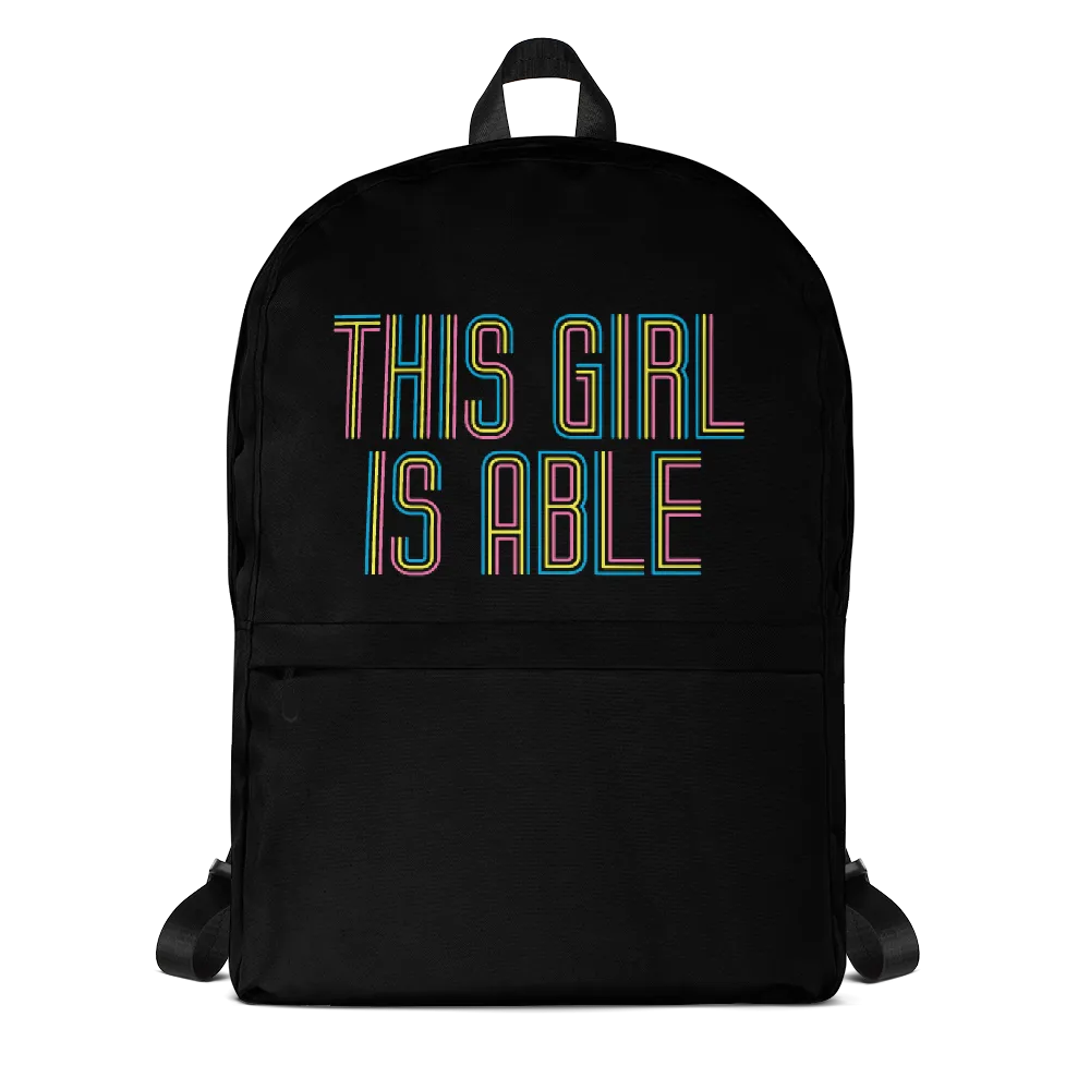 This Girl is Able (Backpack)