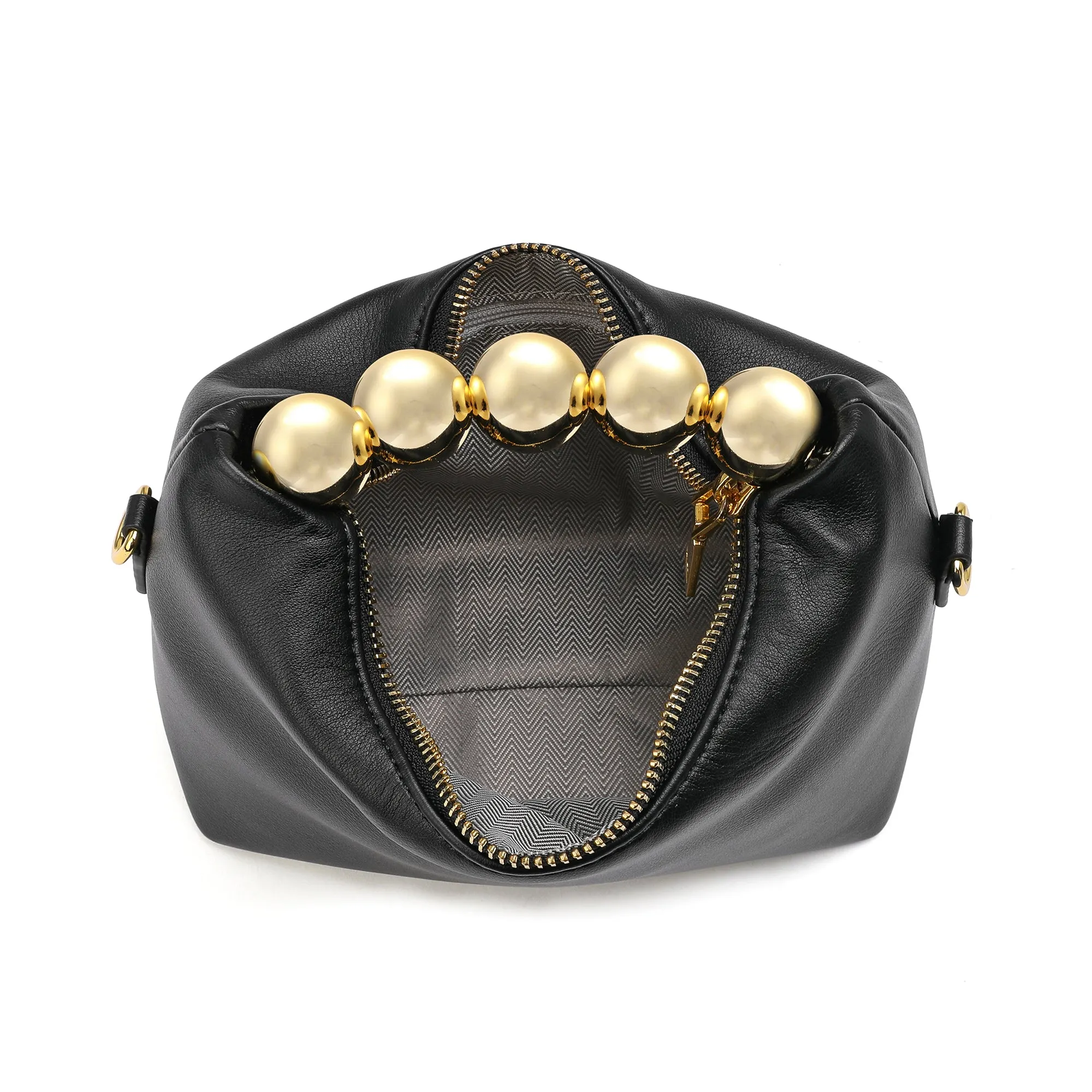 Tiffany & Fred Smooth Leather Top-Handle/Shoulder Bag