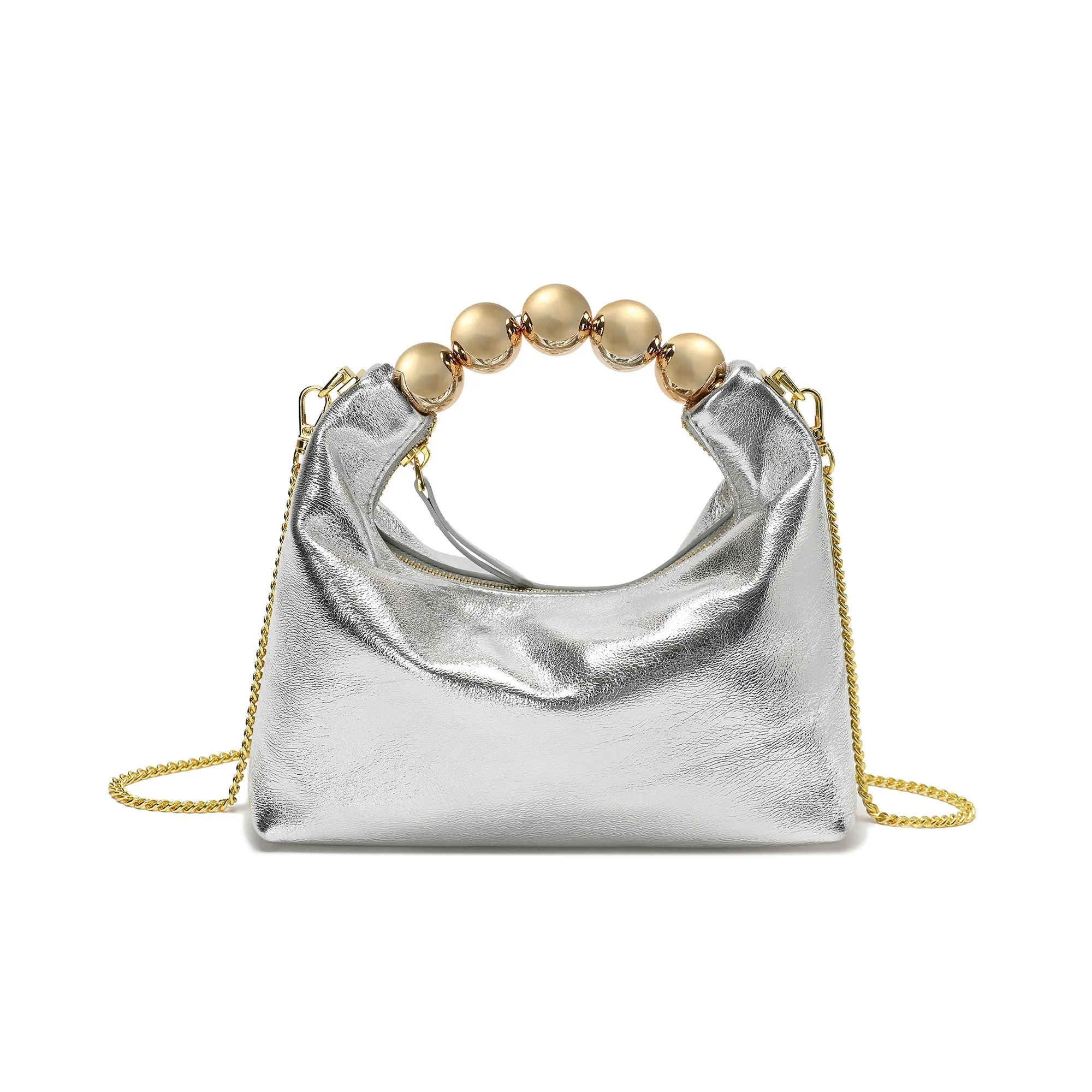 Tiffany & Fred Smooth Leather Top-Handle/Shoulder Bag