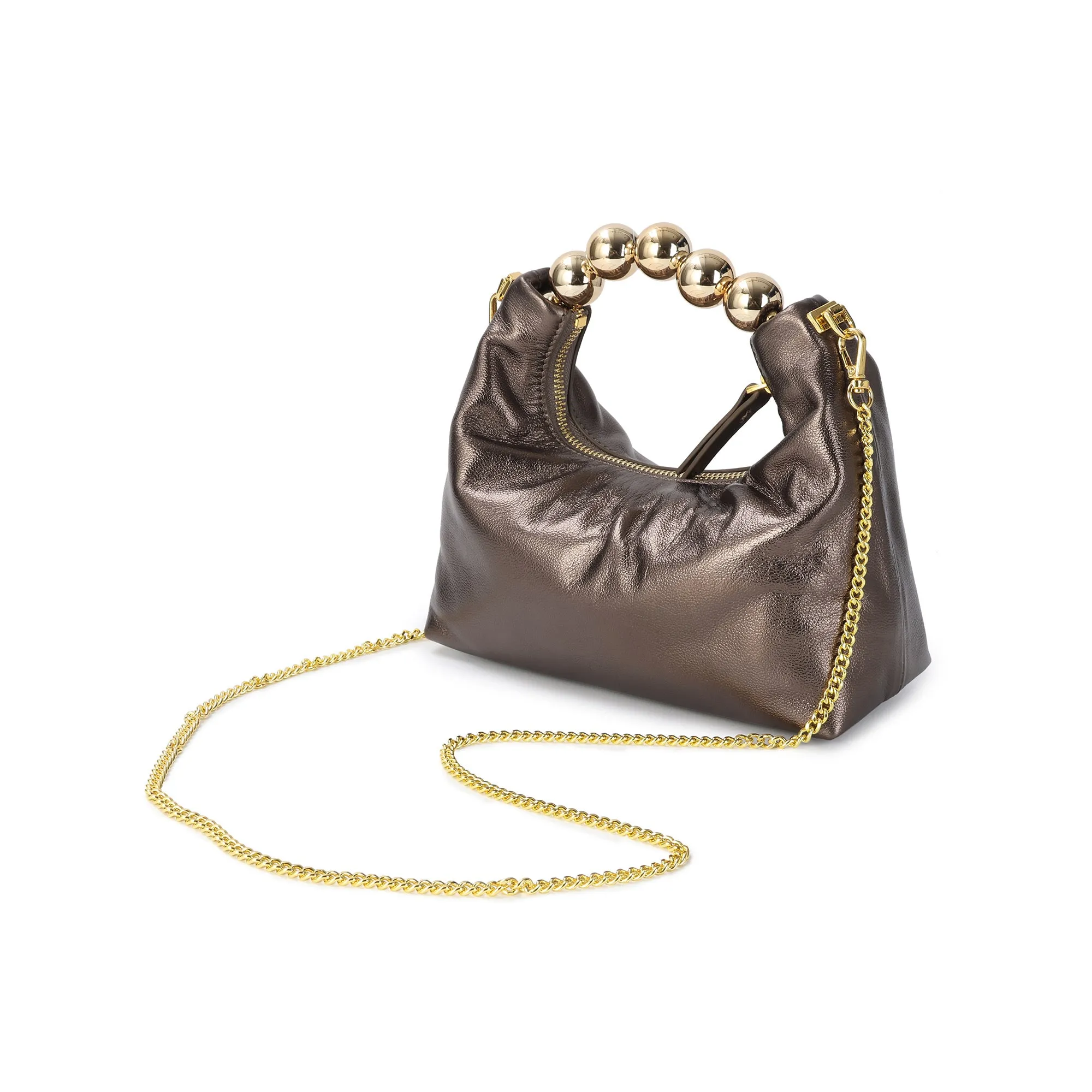 Tiffany & Fred Smooth Leather Top-Handle/Shoulder Bag