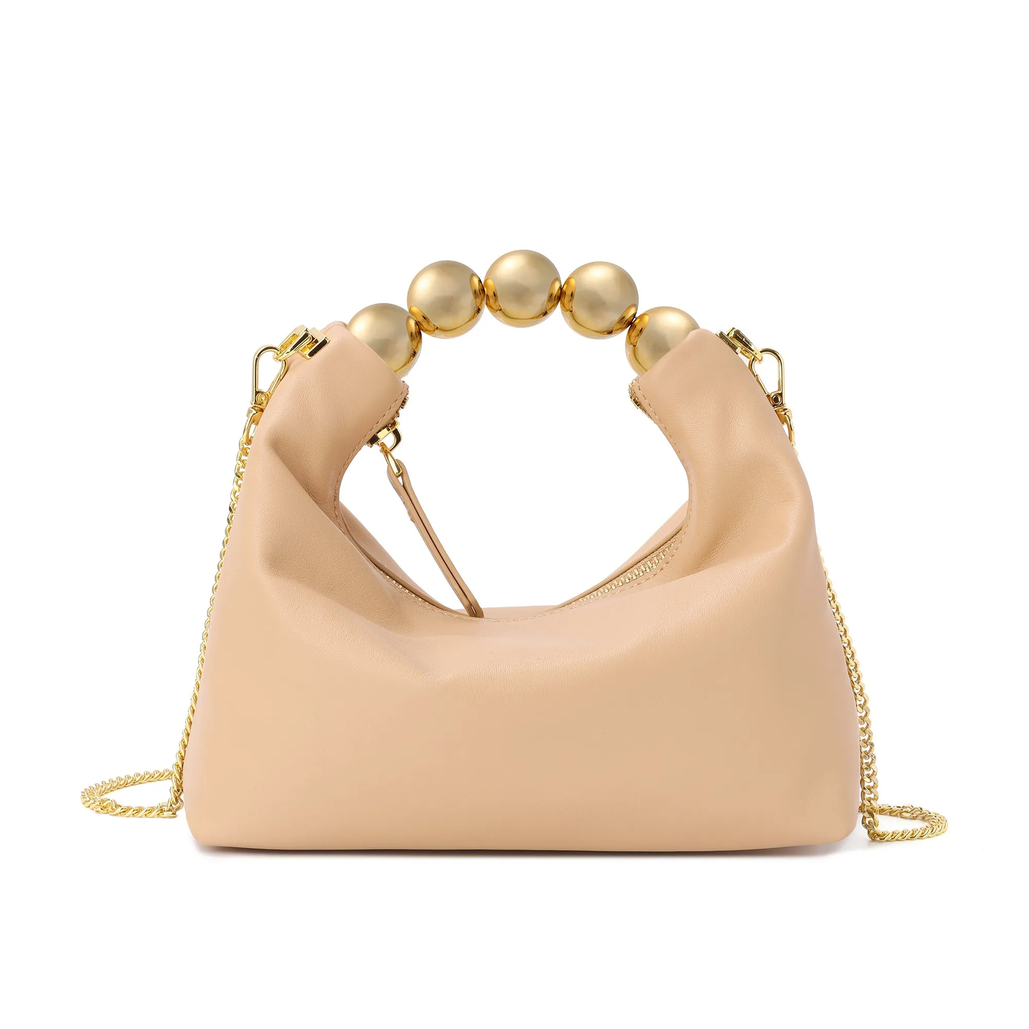 Tiffany & Fred Smooth Leather Top-Handle/Shoulder Bag