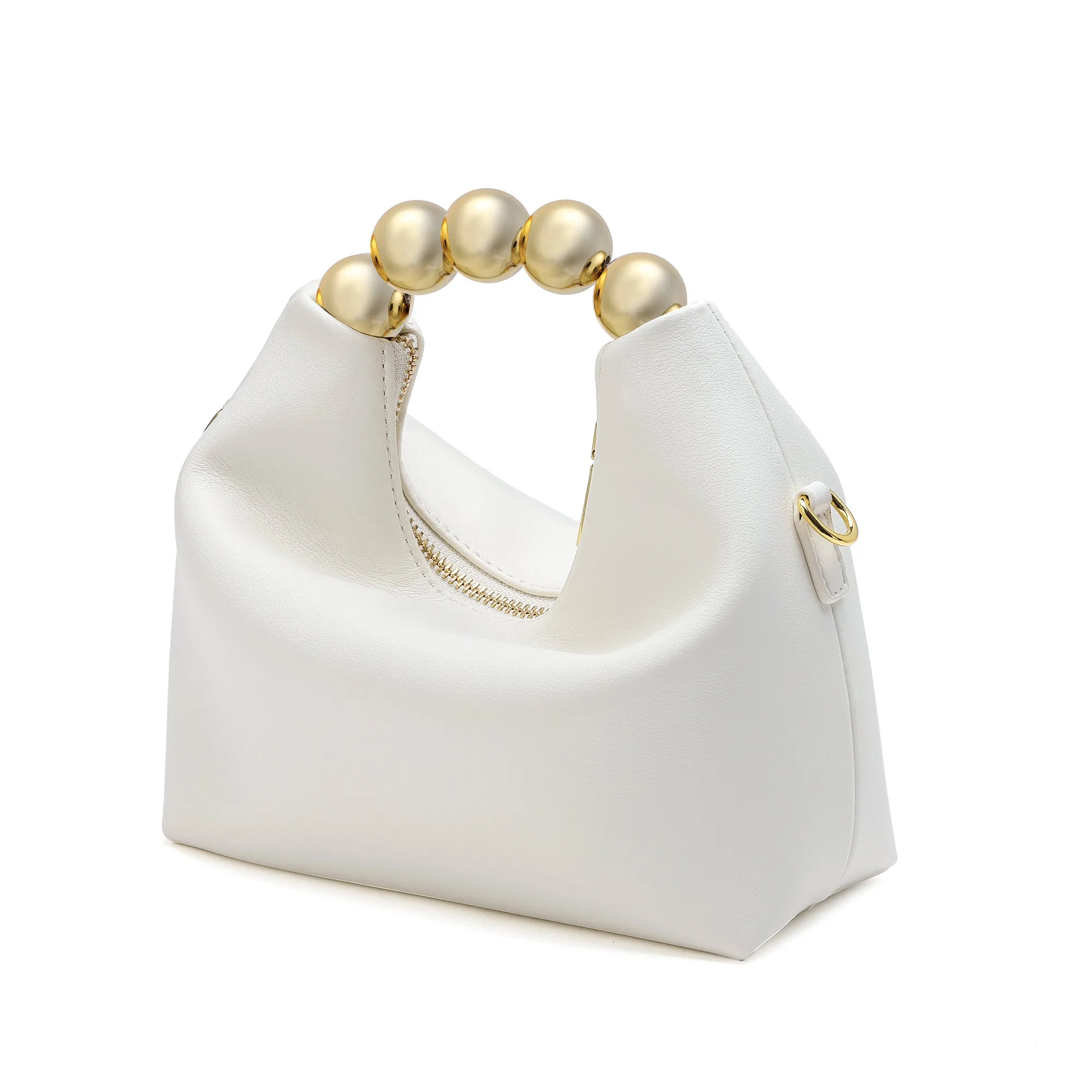 Tiffany & Fred Smooth Leather Top-Handle/Shoulder Bag