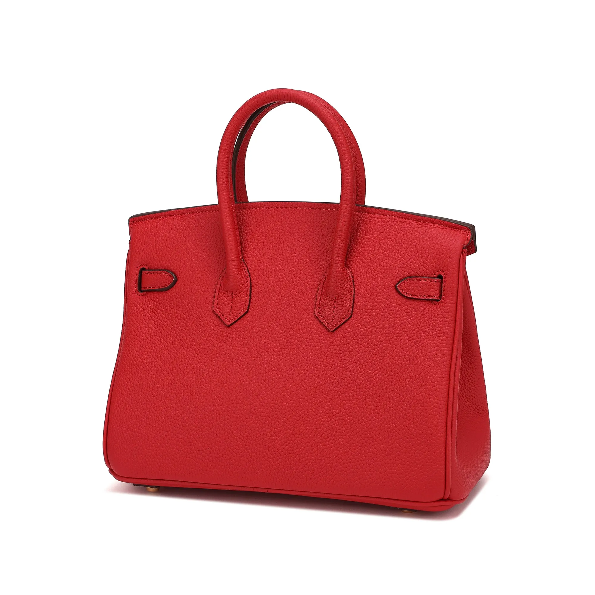 Tiffany & Fred Top-Grain Leather Shoulder Bag