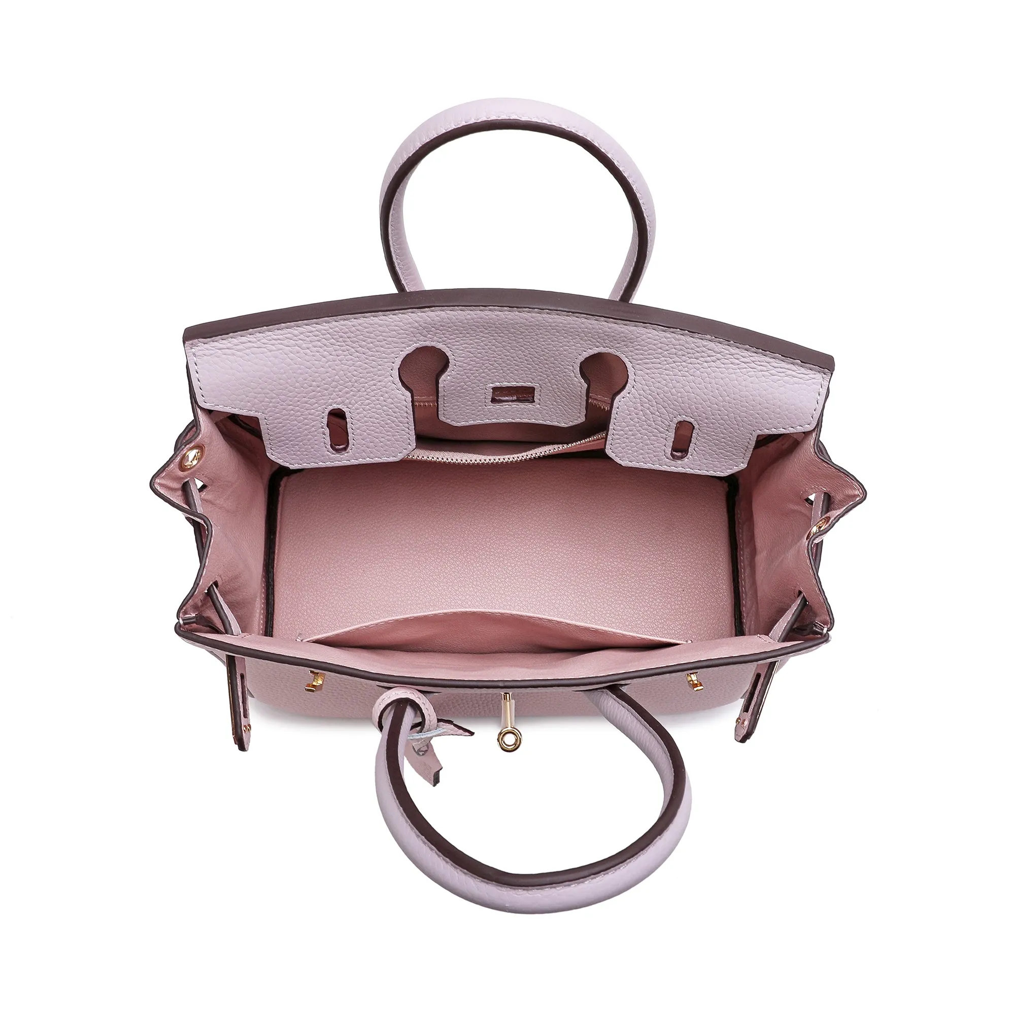 Tiffany & Fred Top-Grain Leather Shoulder Bag