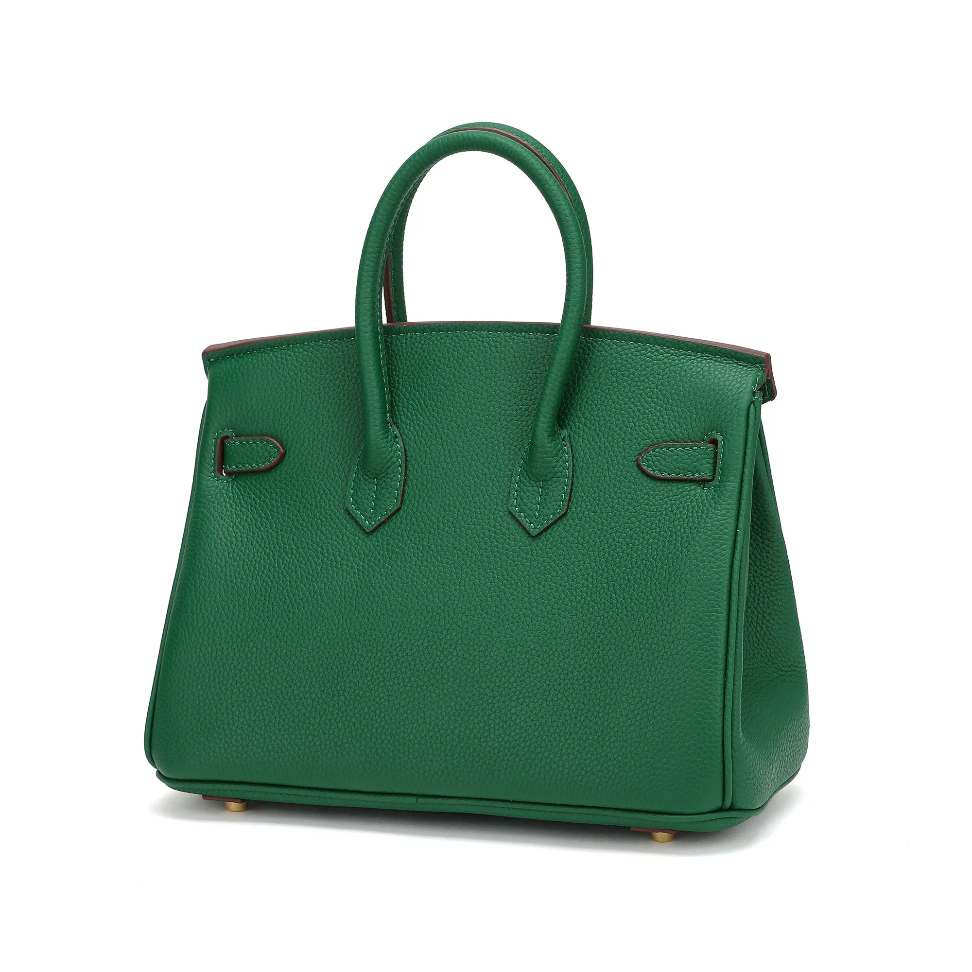 Tiffany & Fred Top-Grain Leather Shoulder Bag