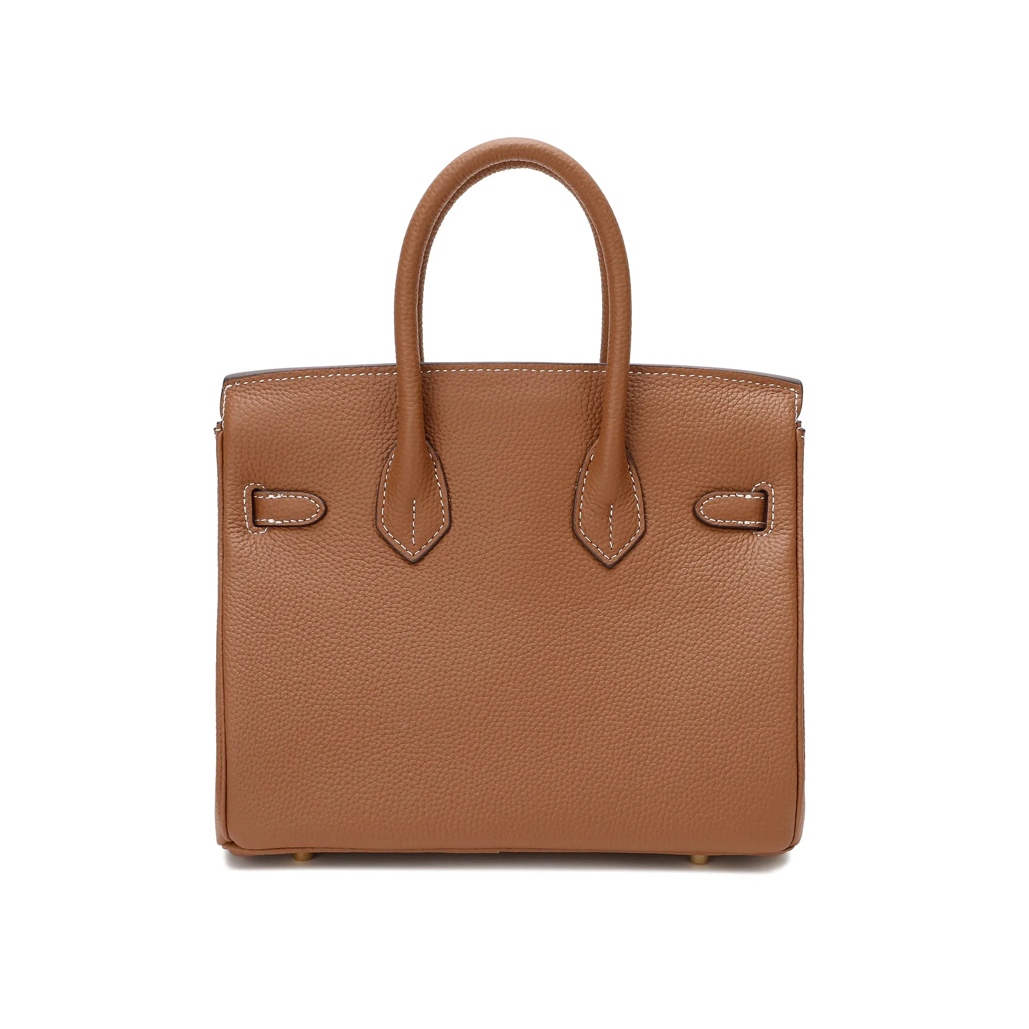 Tiffany & Fred Top-Grain Leather Shoulder Bag