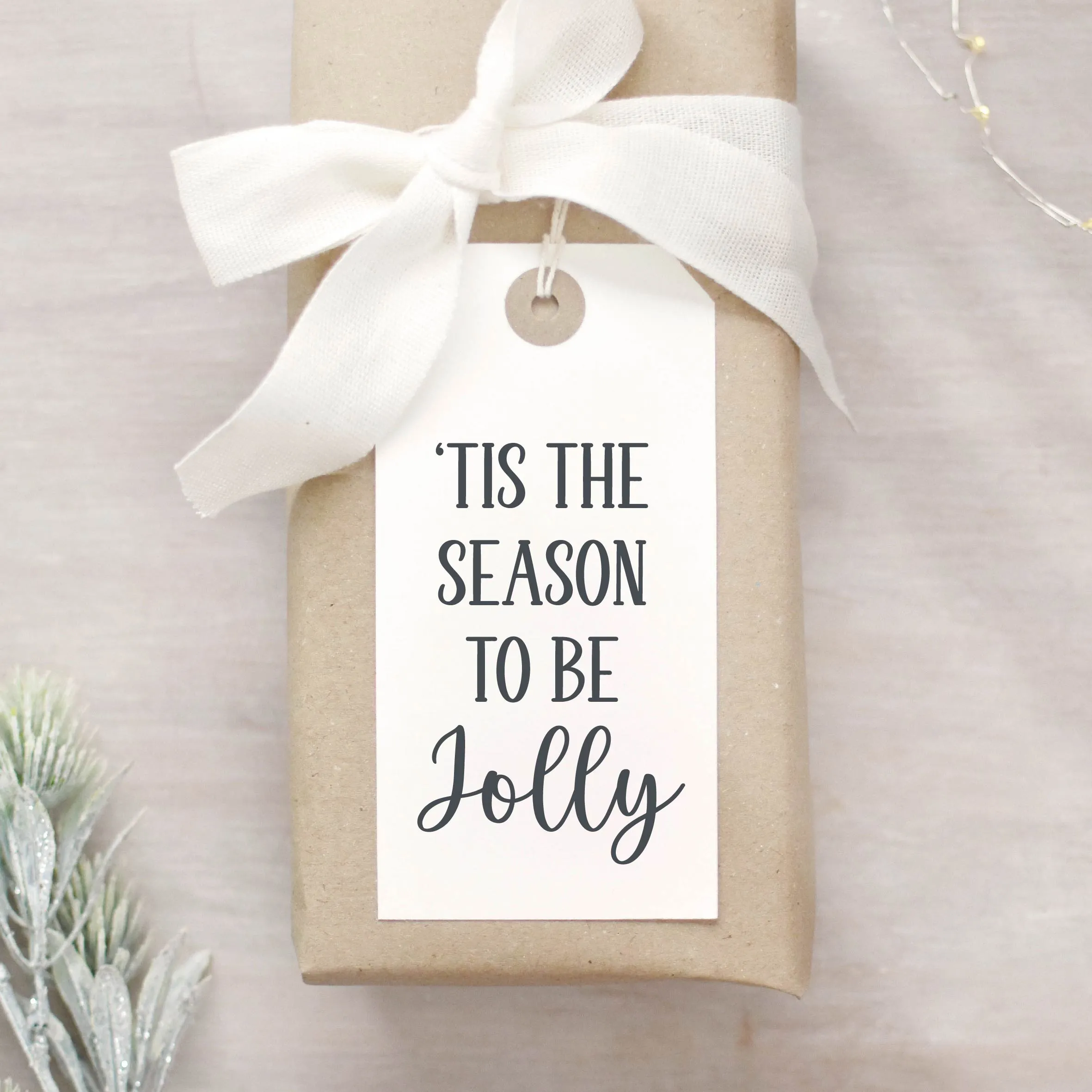 Tis The Season Christmas Rubber Stamp