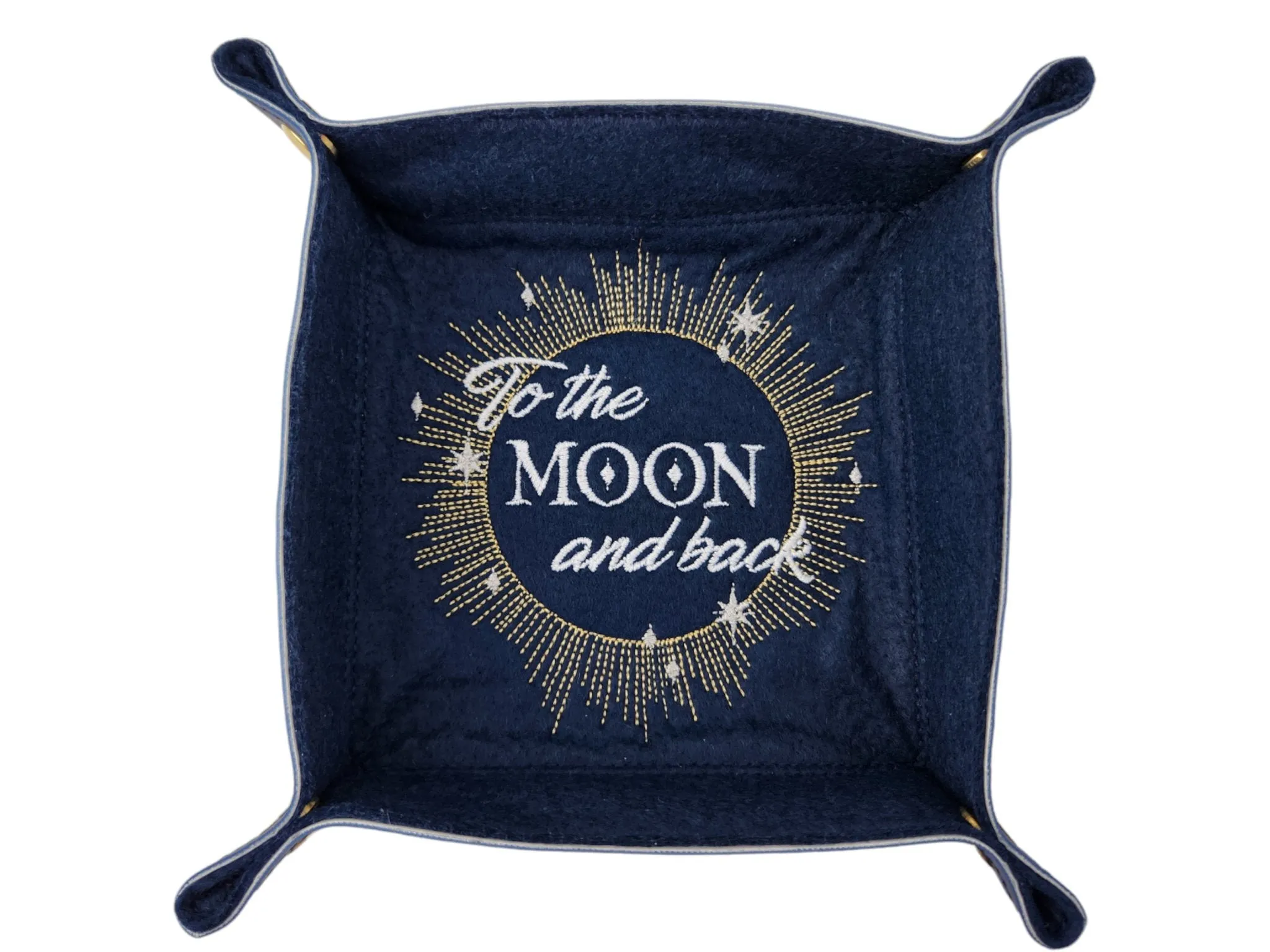 To the moon and back dice tray