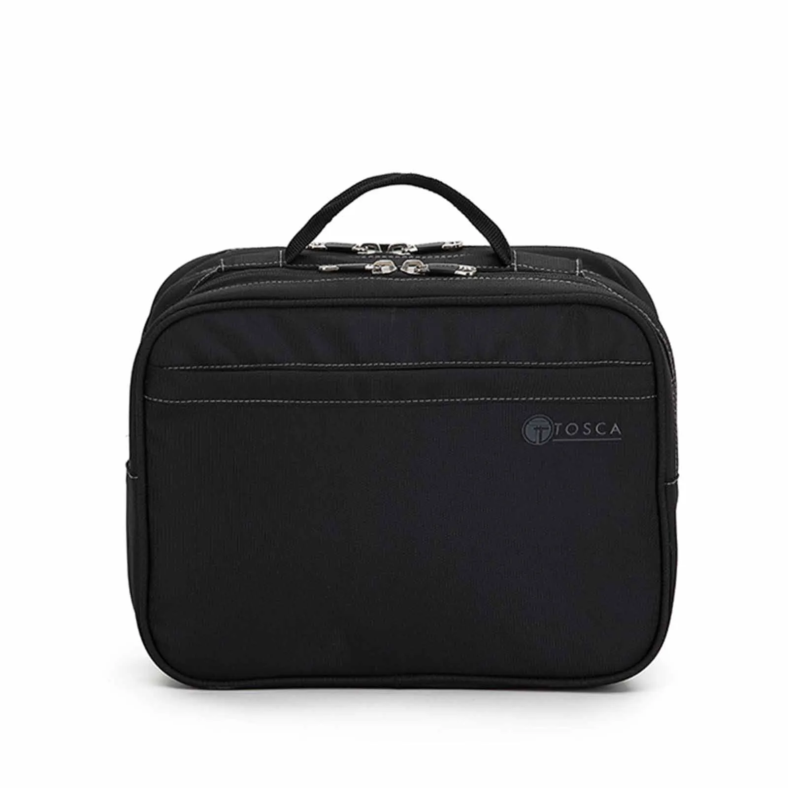 Tosca Essentials 13 Inch Toiletry Bag Deluxe Black