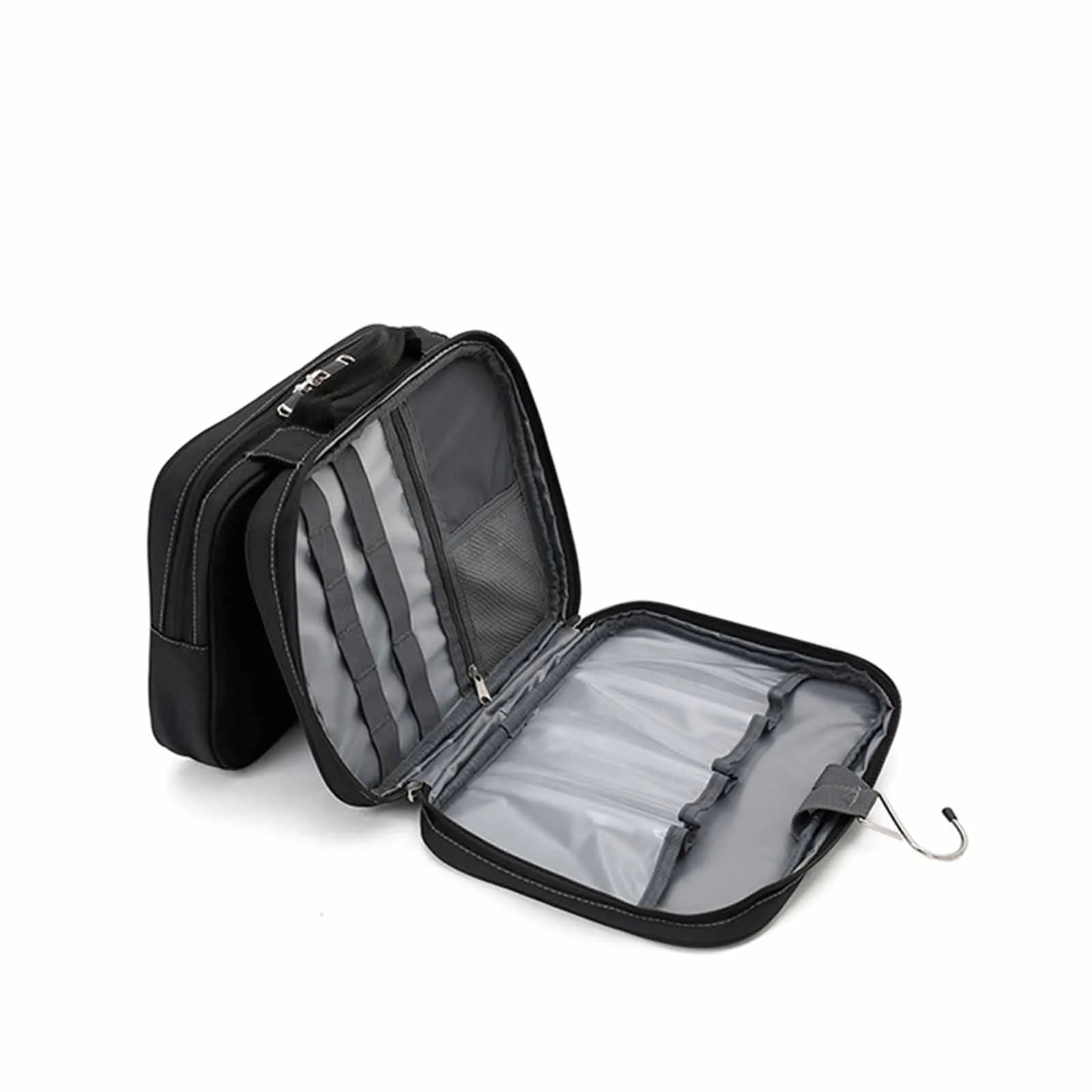 Tosca Essentials 13 Inch Toiletry Bag Deluxe Black