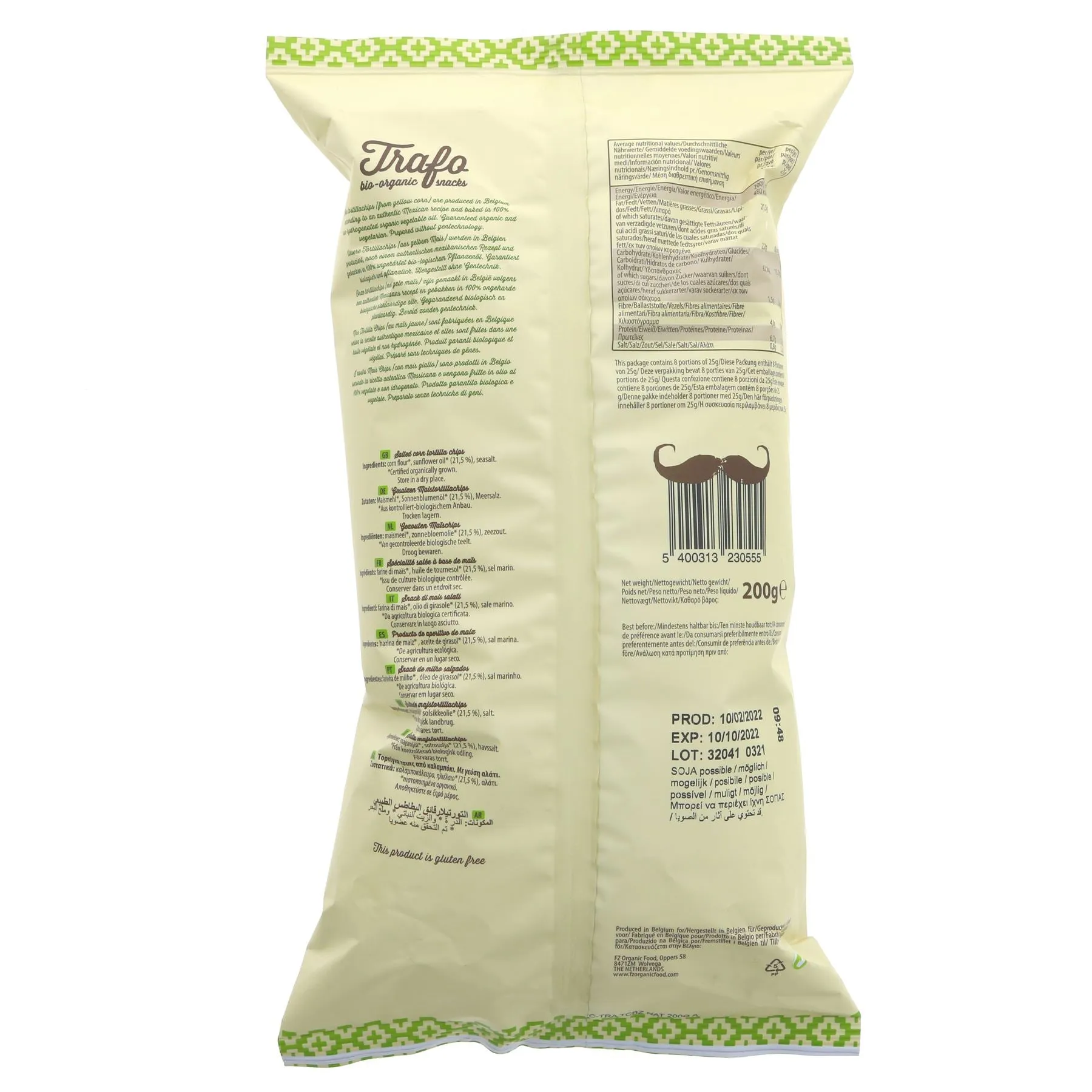 Trafo | Tortilla Chips - Natural | 200G