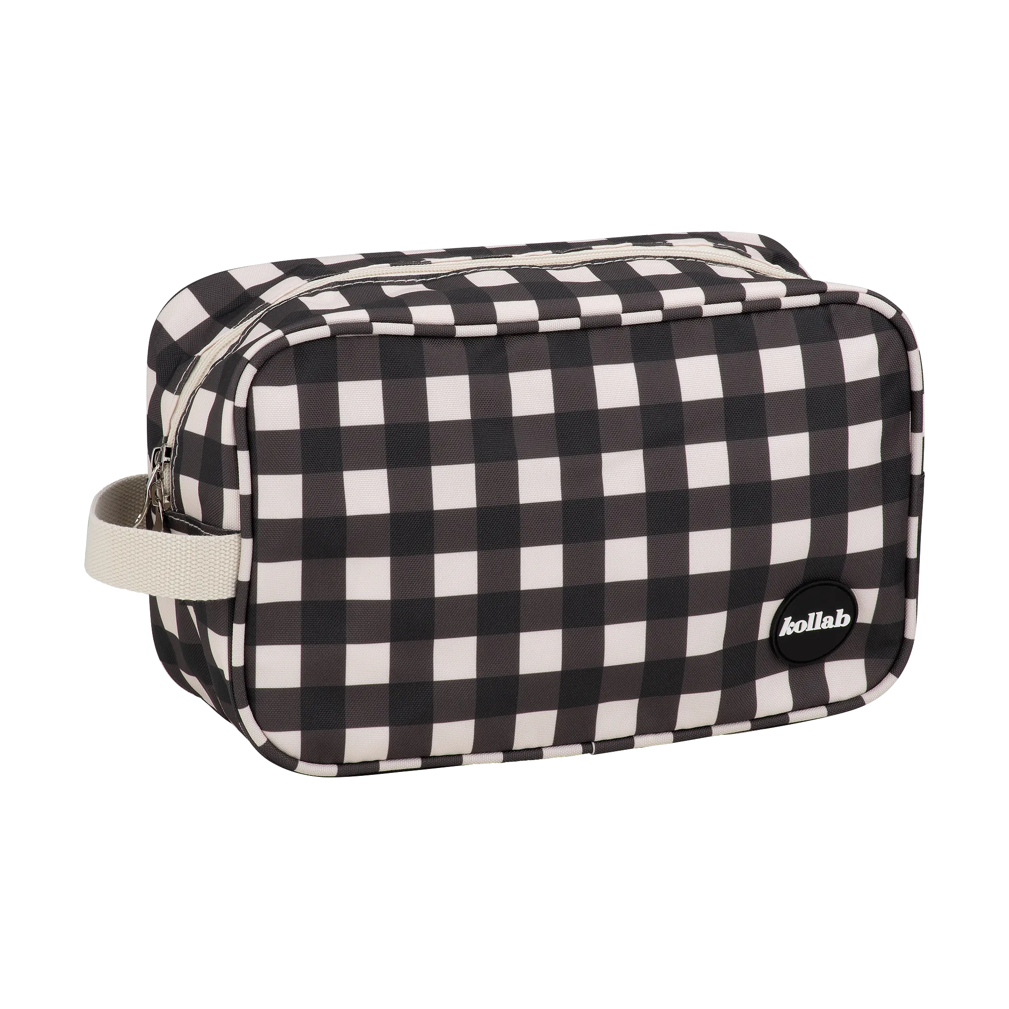Travel Bag Black Check