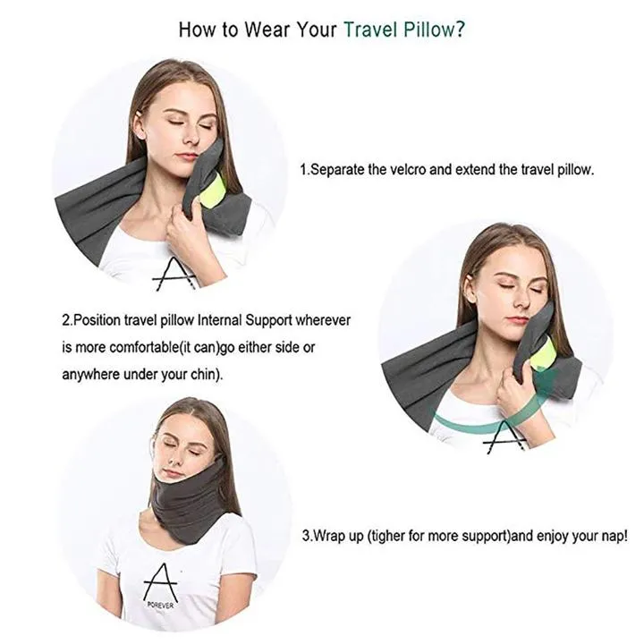 Travel Pillow Neck Protector Rest Support Pillow