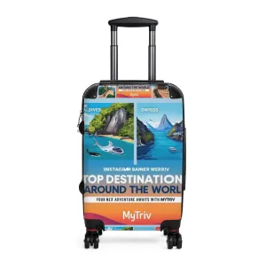 Travel Suitcase - Top Destinations