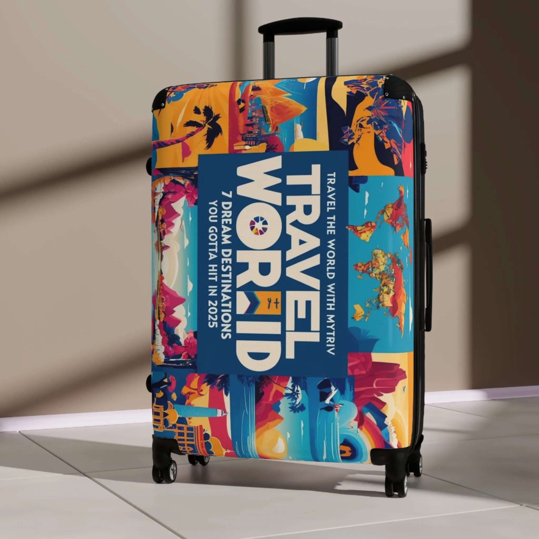 Travel World Suitcase - Explore 7 Dream Destinations in 2023