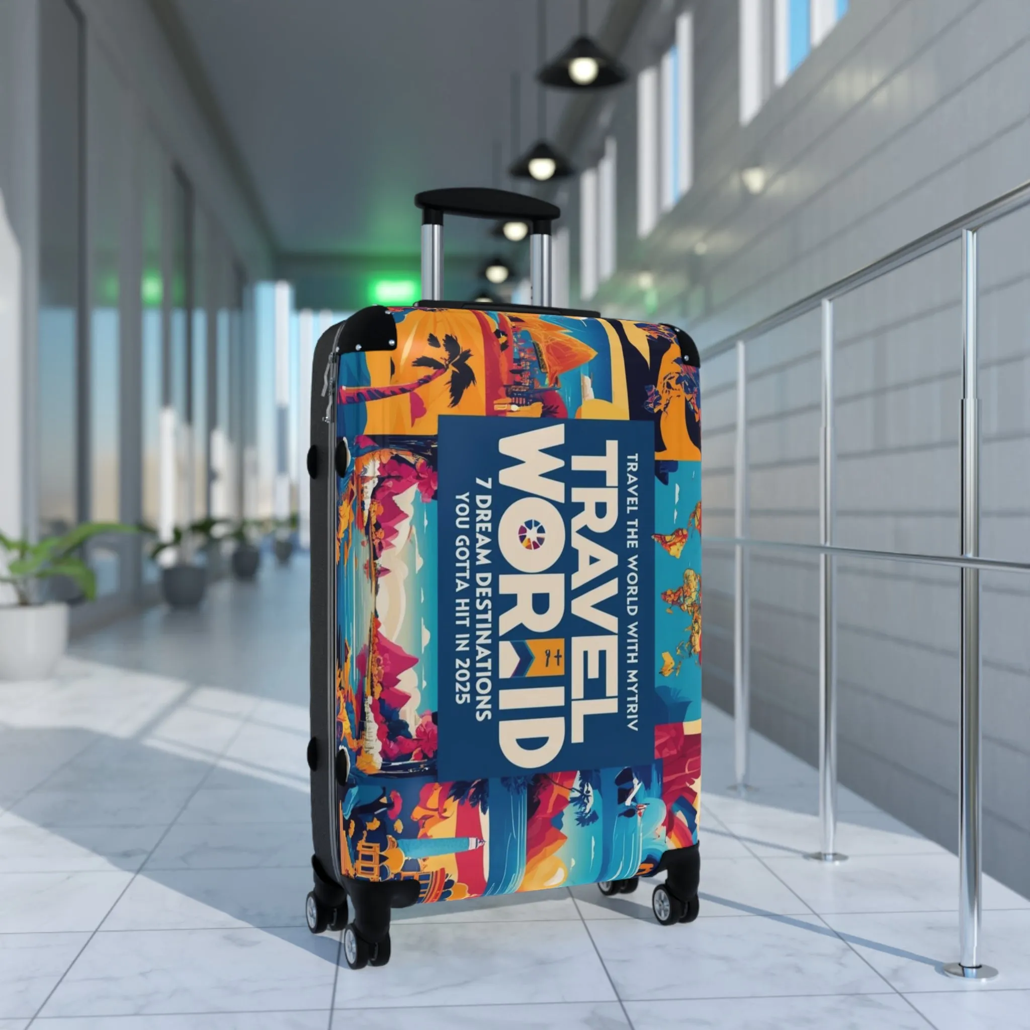 Travel World Suitcase - Explore 7 Dream Destinations in 2023