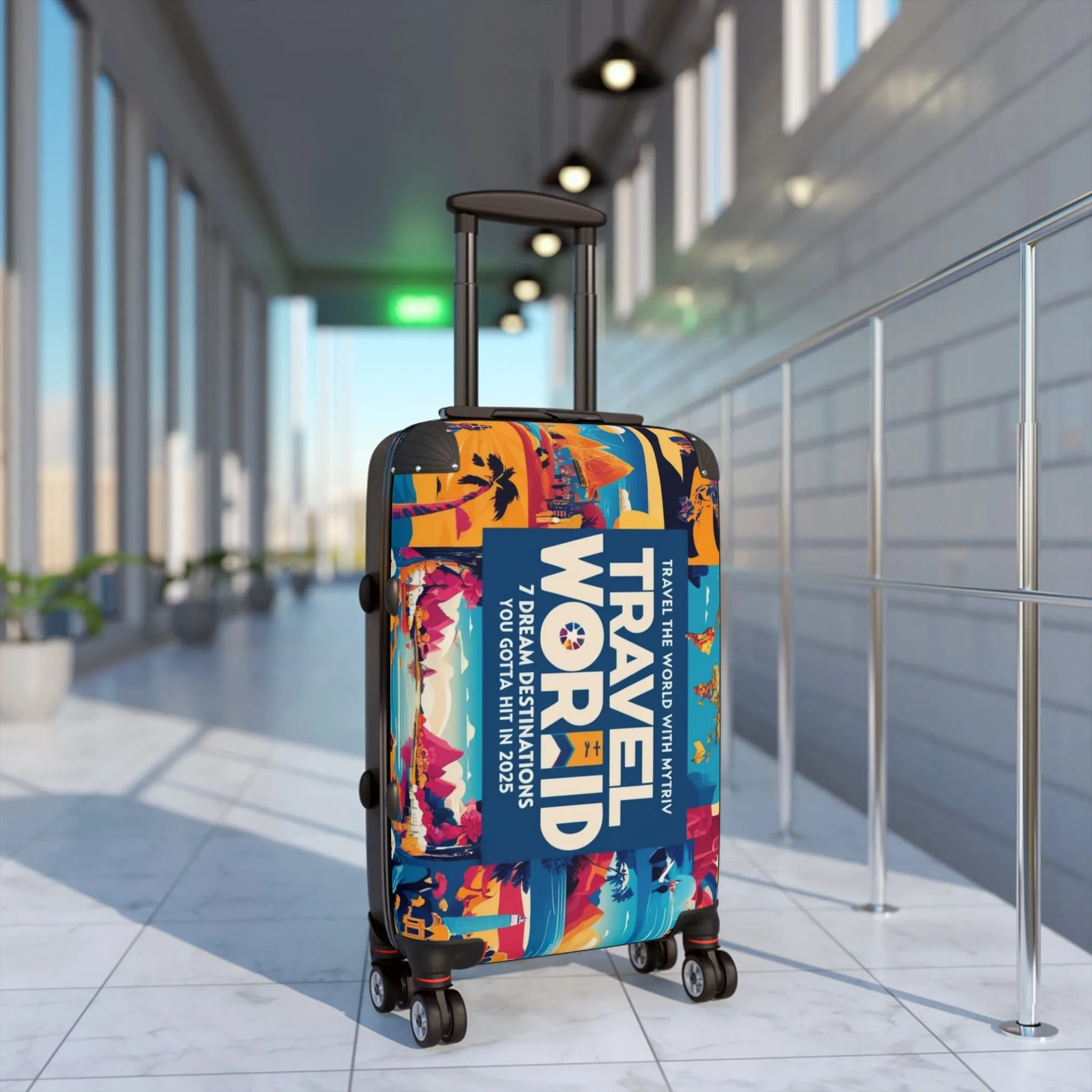 Travel World Suitcase - Explore 7 Dream Destinations in 2023