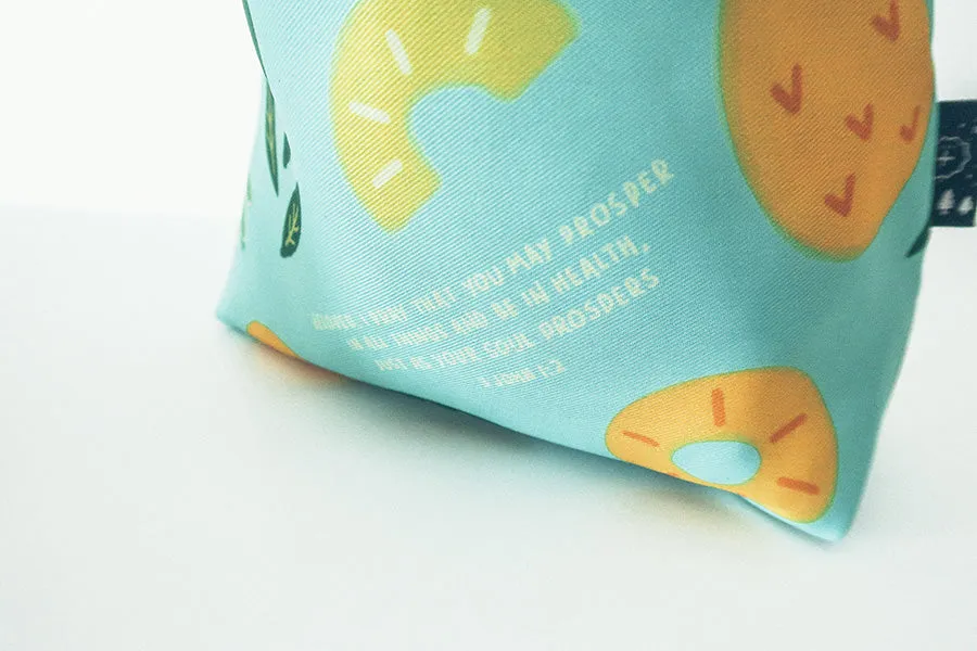 Tropical Pineapple - Prosper In All Things {Lunch Bag}
