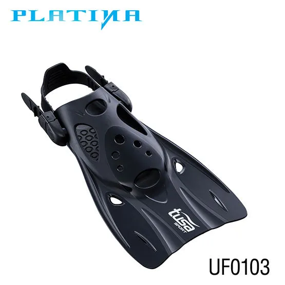 TUSA Platina Hyperdry Snorkel, Mask and Fins Combo Set