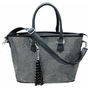 Twilight rhinestone tote
