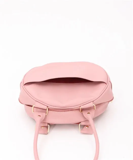 Twin Ribbon Round Bag
