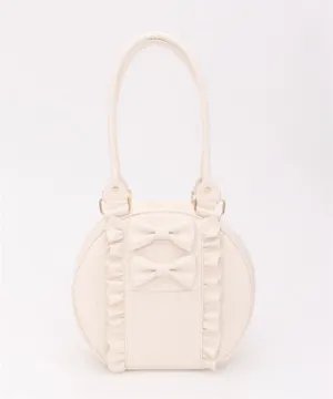 Twin Ribbon Round Bag