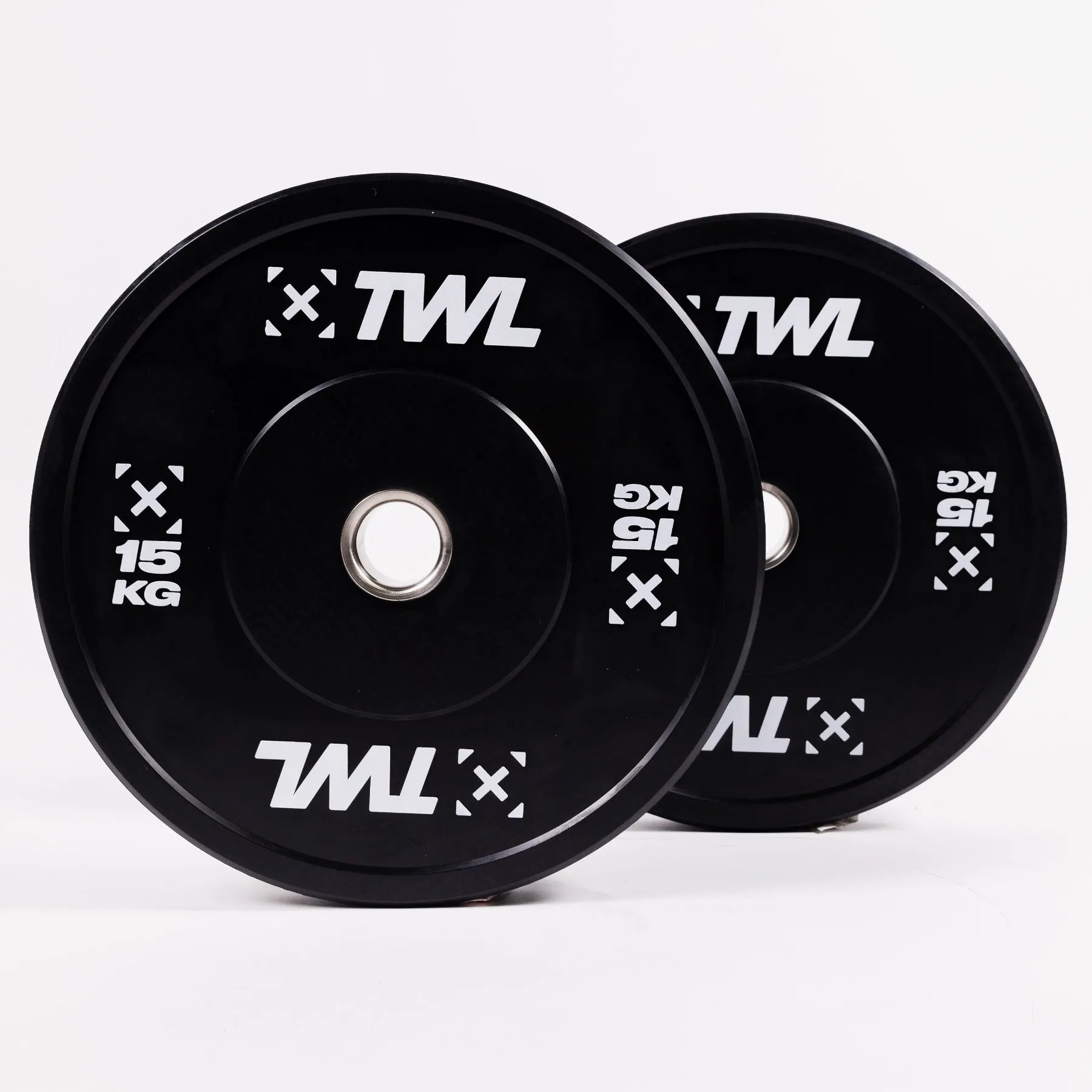 TWL - EVERYDAY BUMPER PLATES - PAIR - BLACK