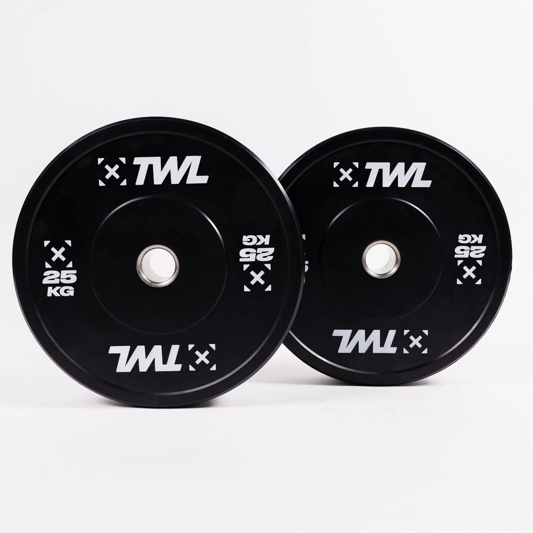 TWL - EVERYDAY BUMPER PLATES - PAIR - BLACK