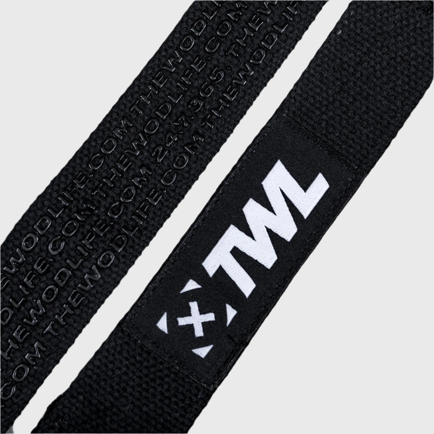 TWL - EVERYDAY COTTON LIFTING STRAPS PAIR - BLACK