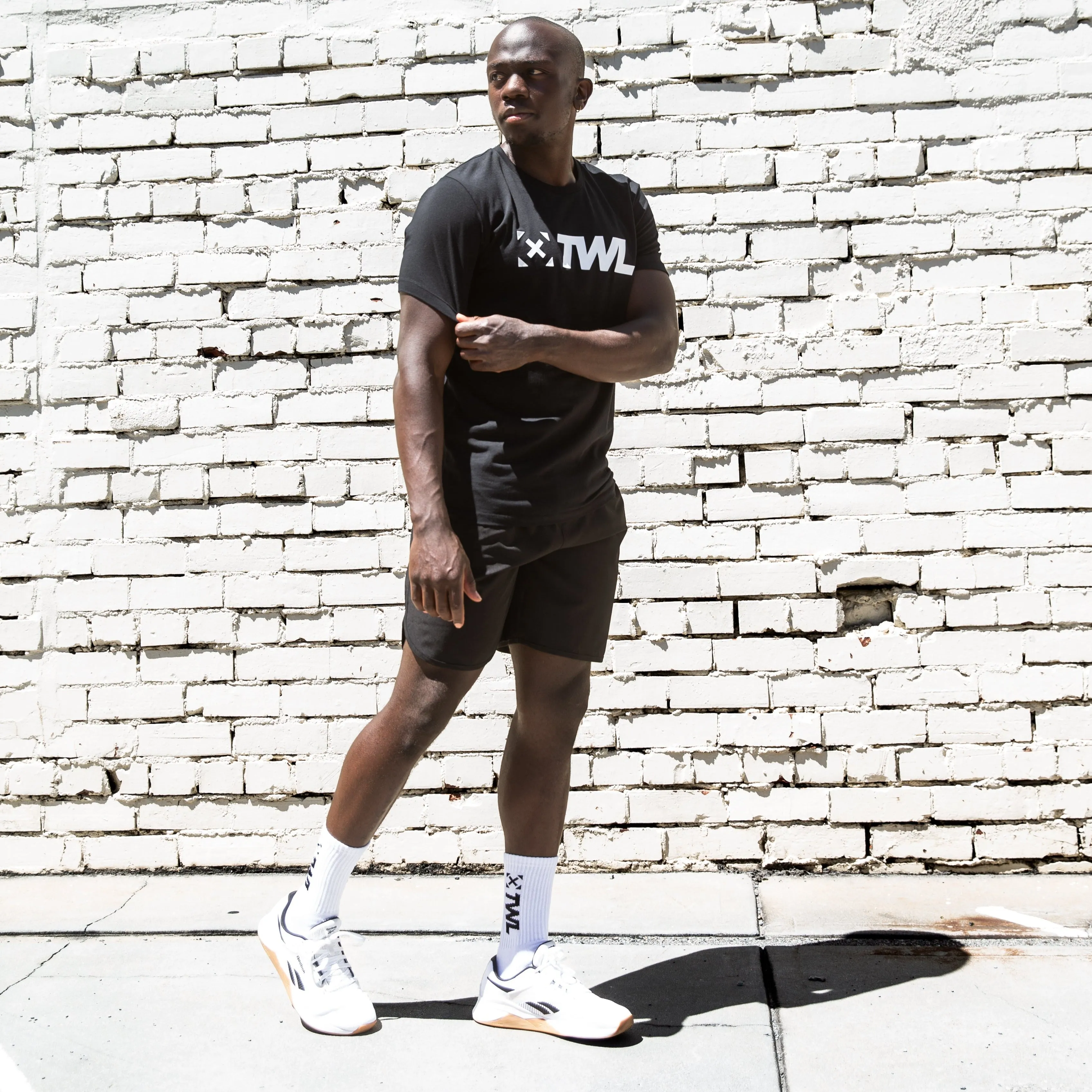 TWL - MEN'S EVERYDAY T-SHIRT - BLACK/WHITE