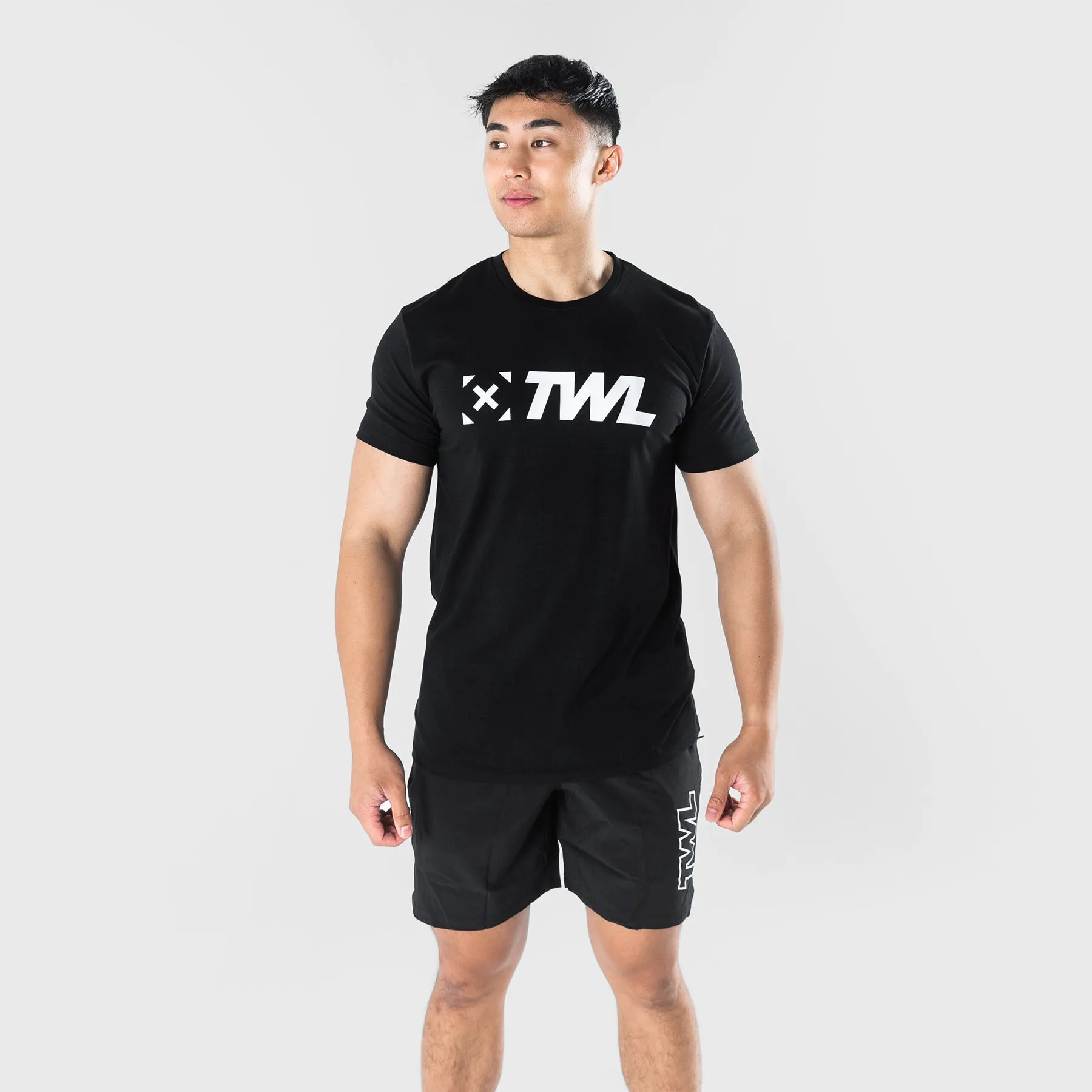 TWL - MEN'S EVERYDAY T-SHIRT - BLACK/WHITE