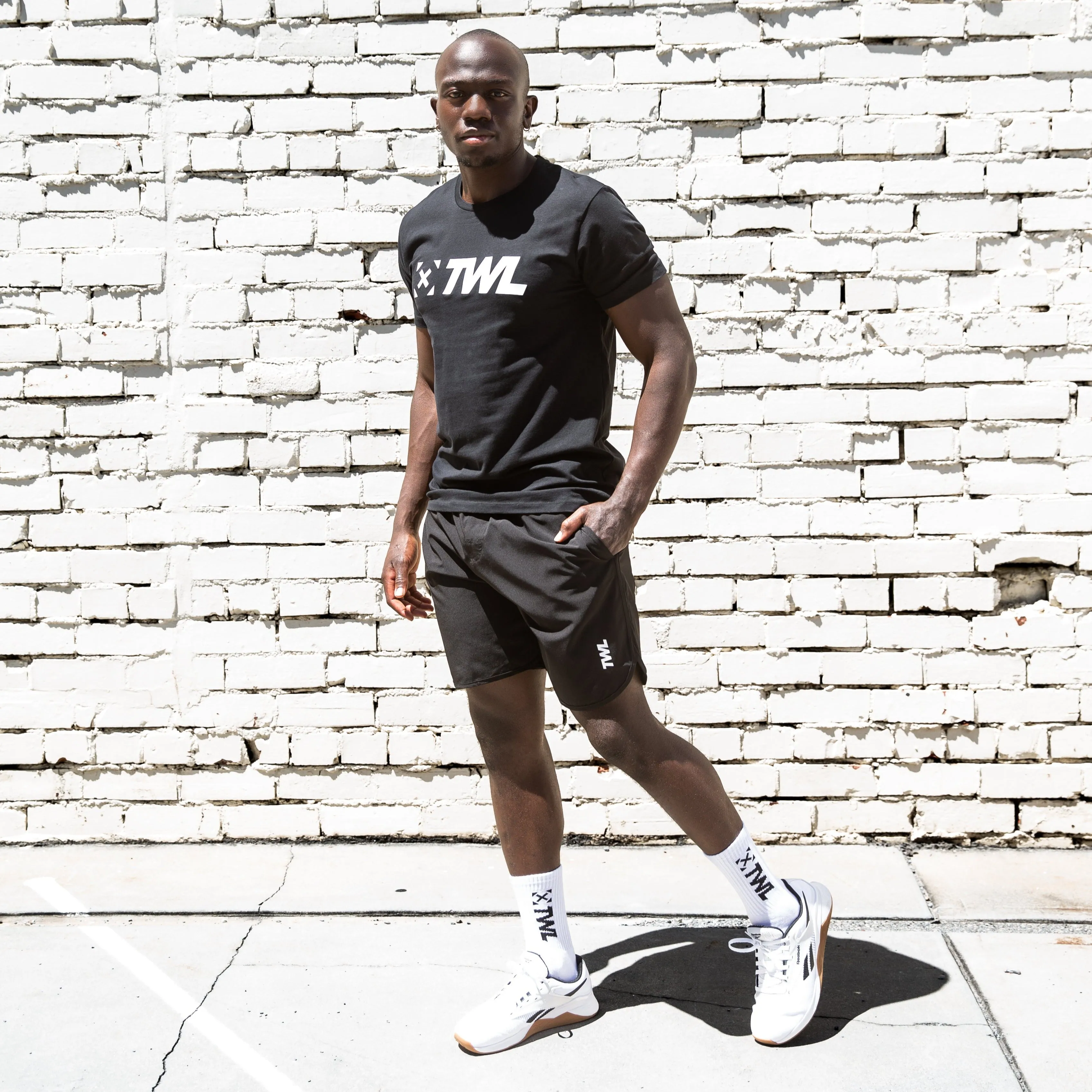TWL - MEN'S EVERYDAY T-SHIRT - BLACK/WHITE