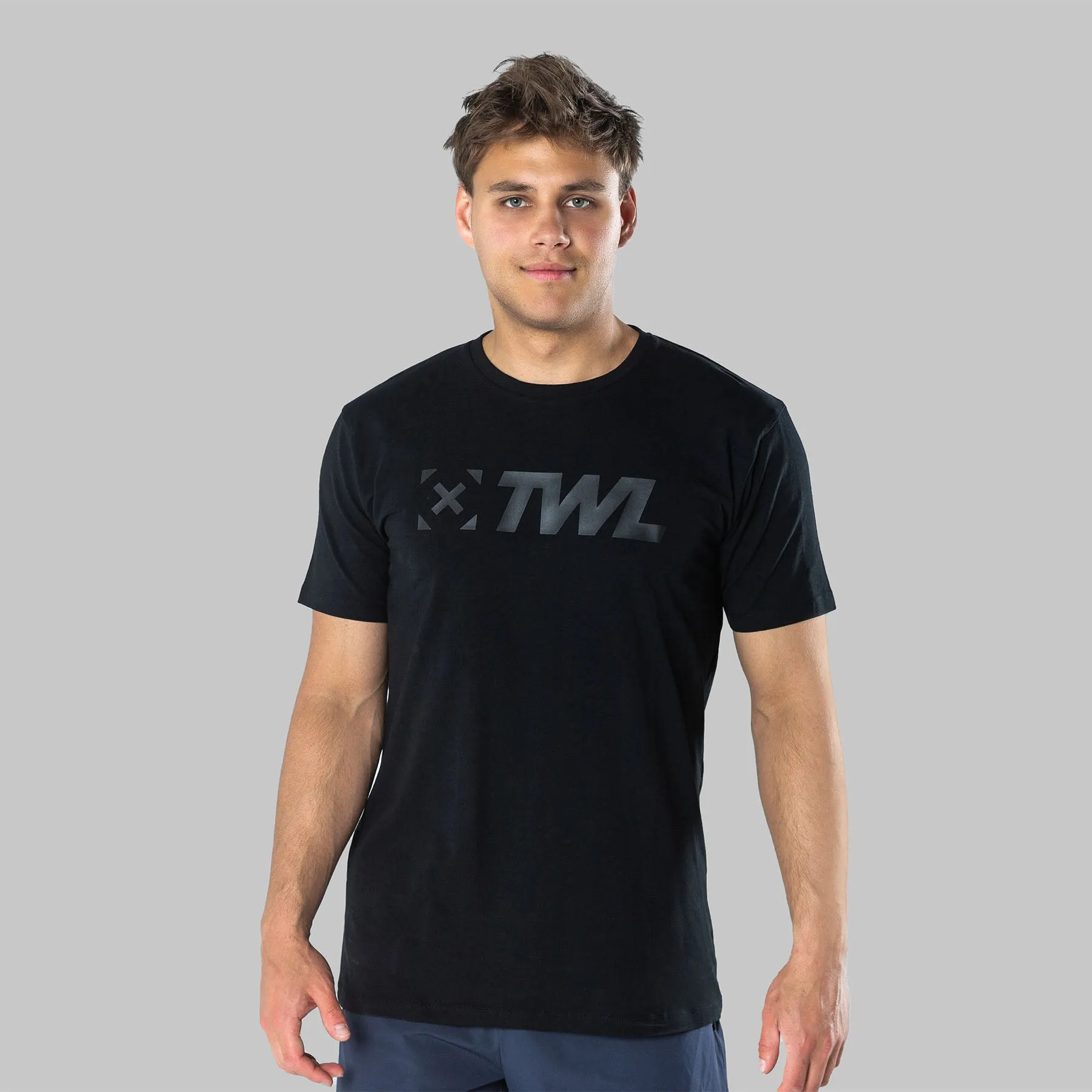 TWL - MEN'S EVERYDAY T-SHIRT - TRIPLE BLACK