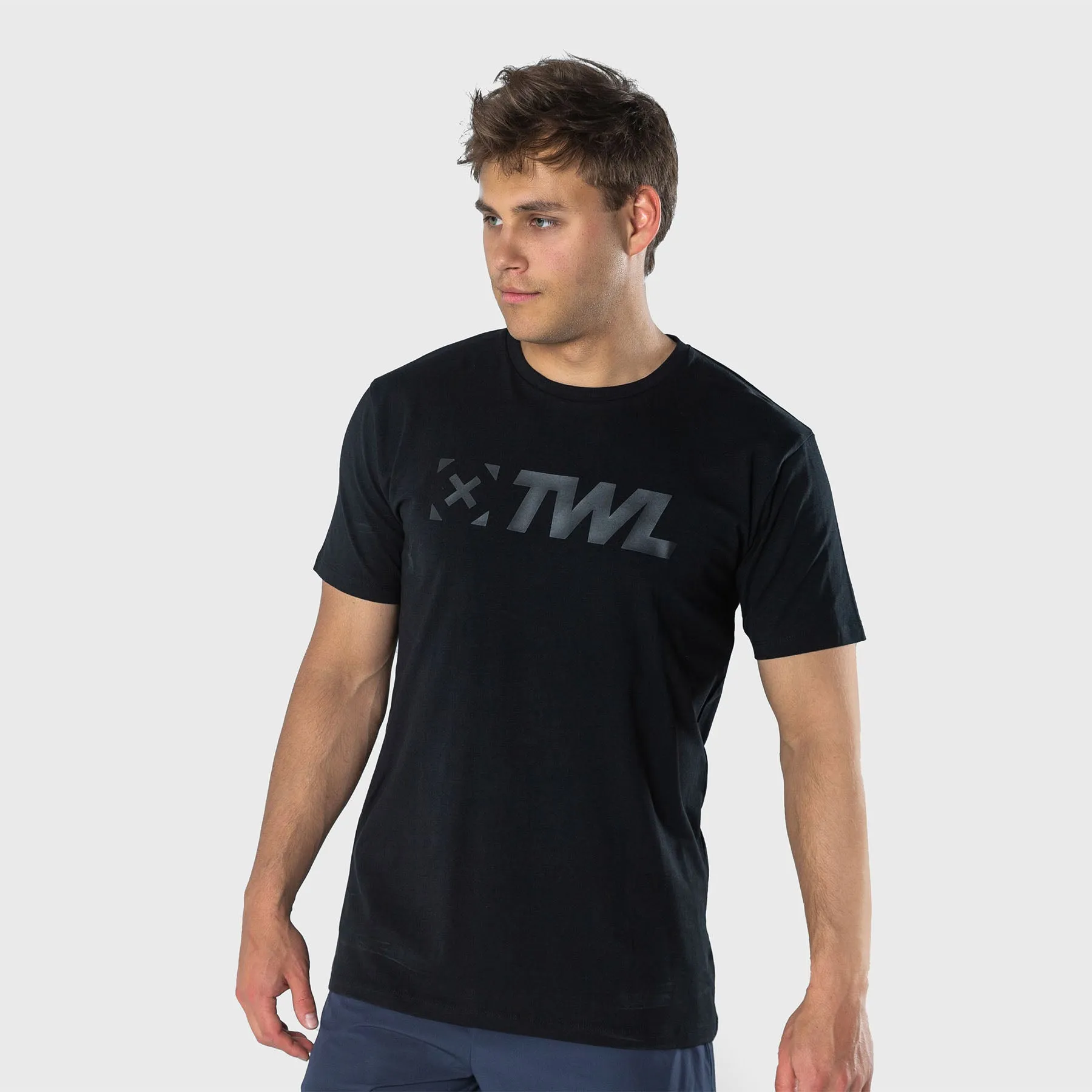 TWL - MEN'S EVERYDAY T-SHIRT - TRIPLE BLACK