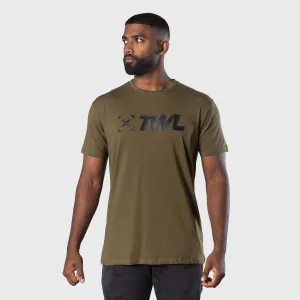 TWL - MEN'S EVERYDAY T-SHIRT - UNIFORM GREEN/BLACK