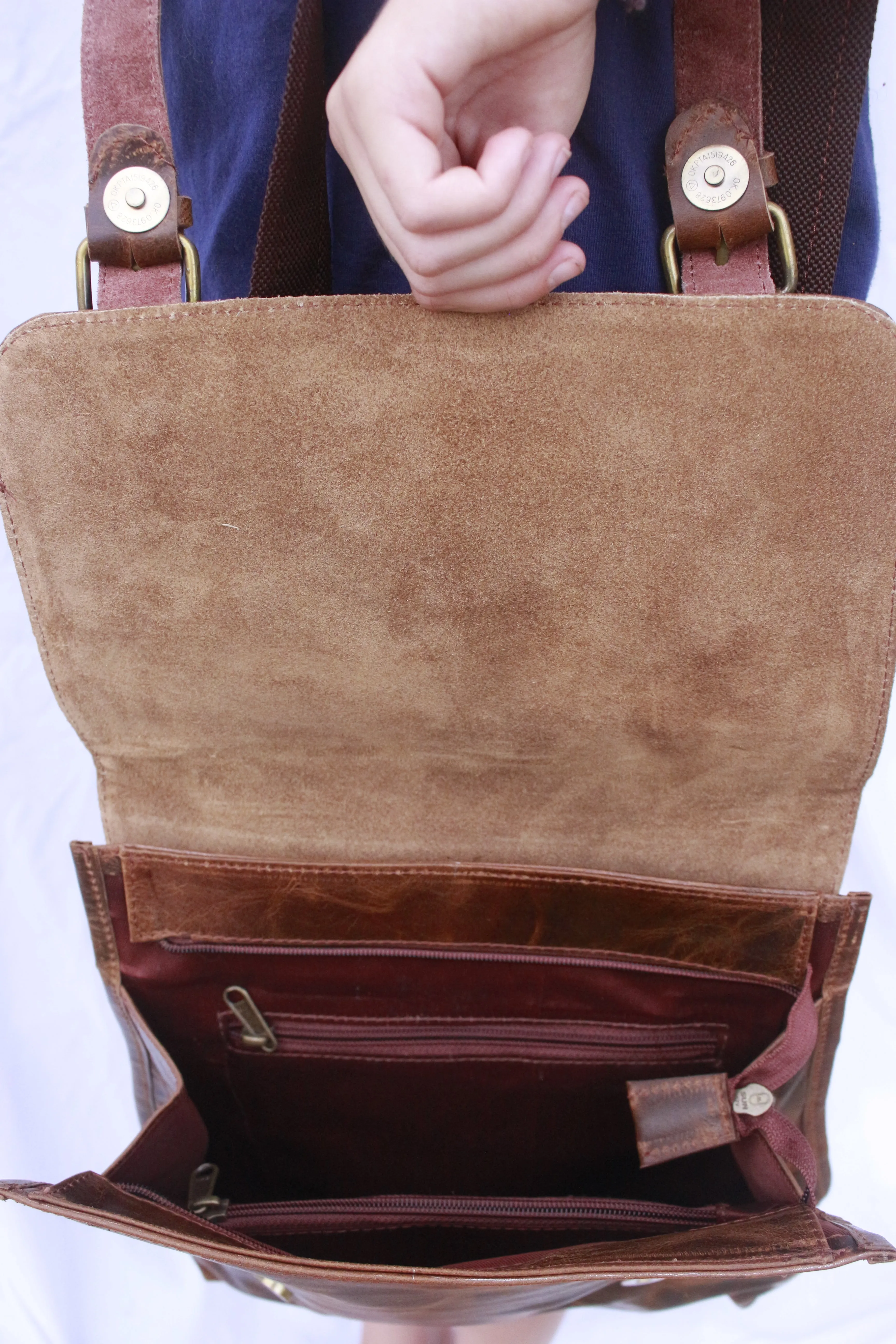 Two-Way Vintage Backpack